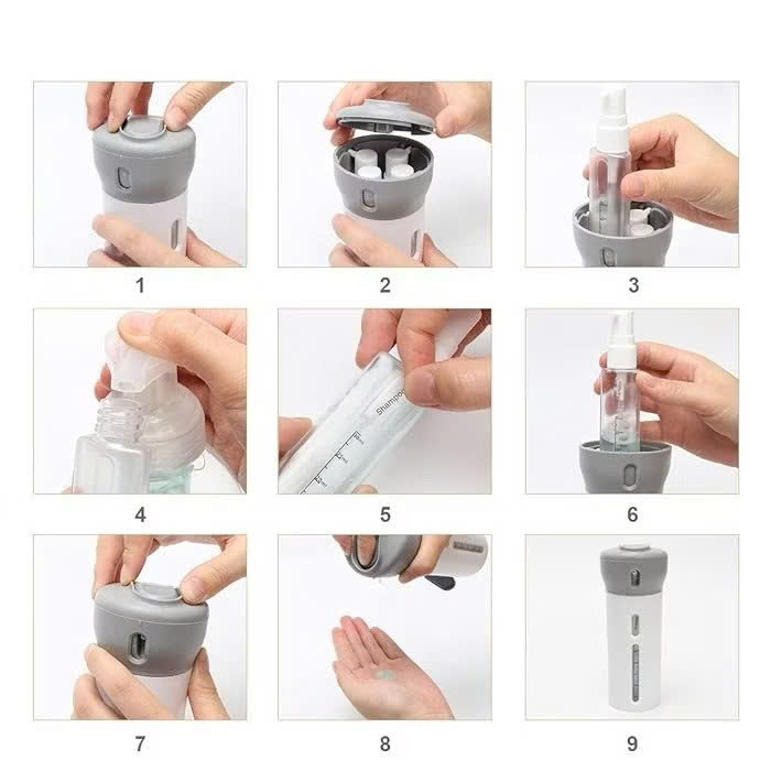 [100] Bộ 4 món Chiết Du Lịch Thông Minh