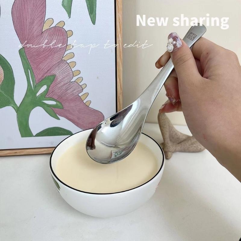 [160] Set 5 Muỗng Inox Zwilling - Kiểu Ngắn