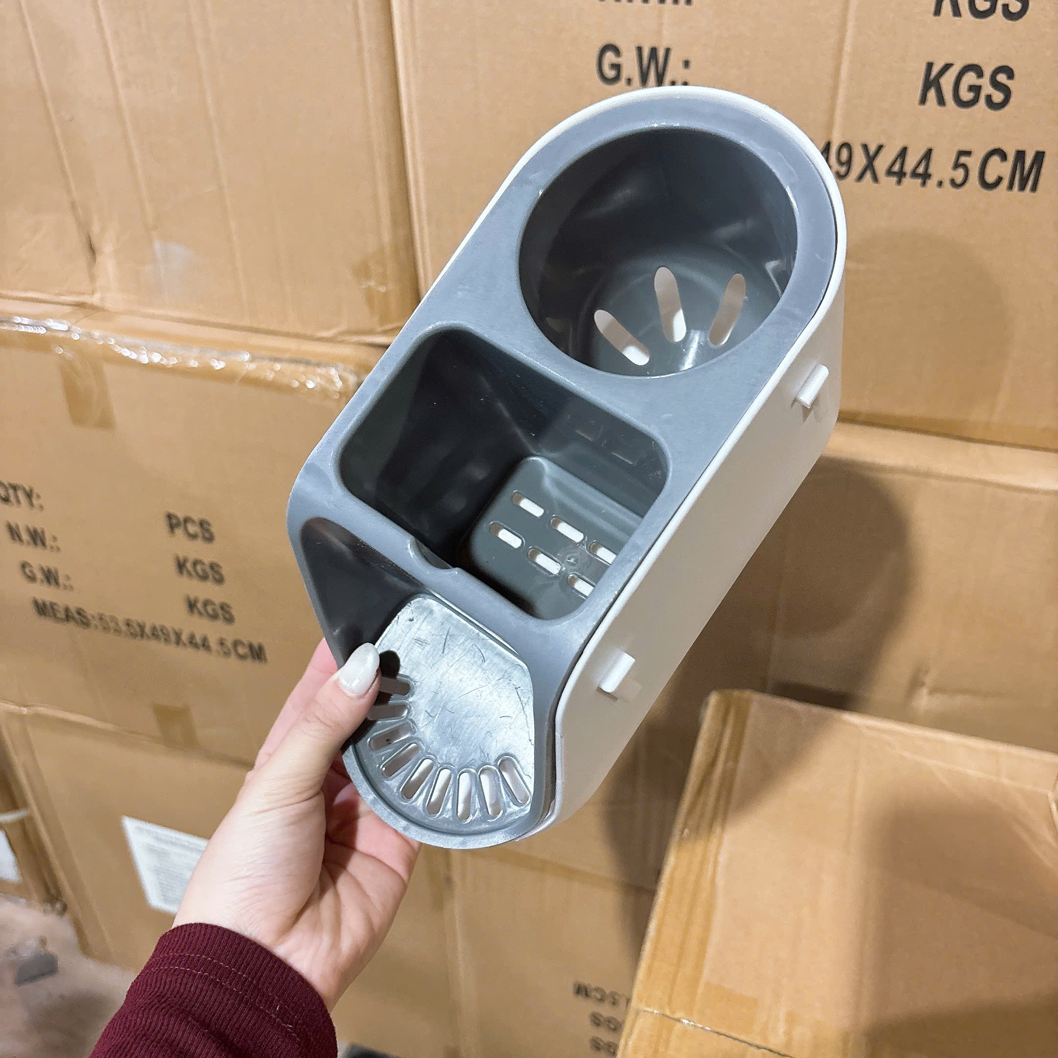 [18] Bộ Cây Cọ Bồn Cầu 3in1 XiLi MT5