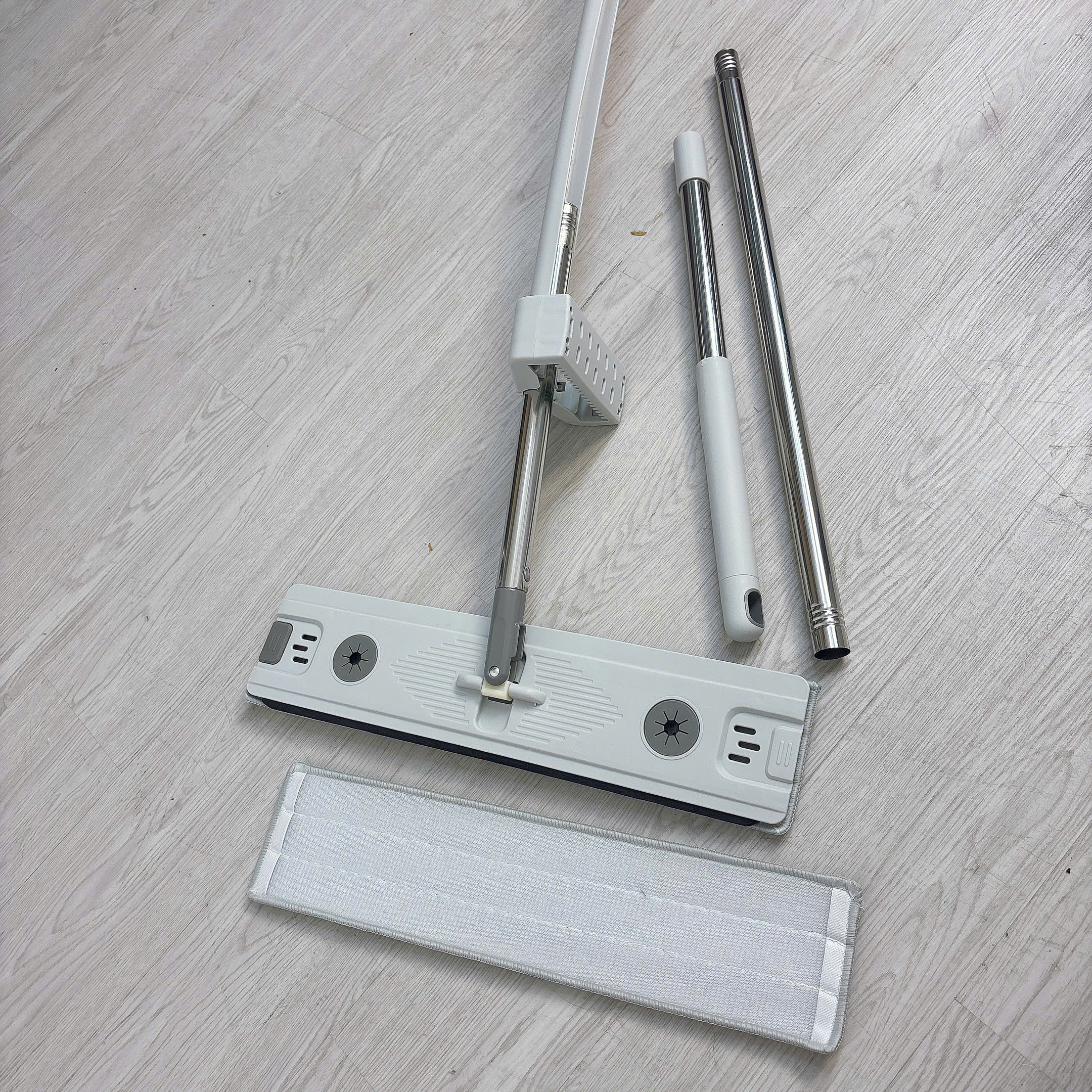 [20] Cây Lau Nhà Tự Vắt Bản 45cm Waha M-45*