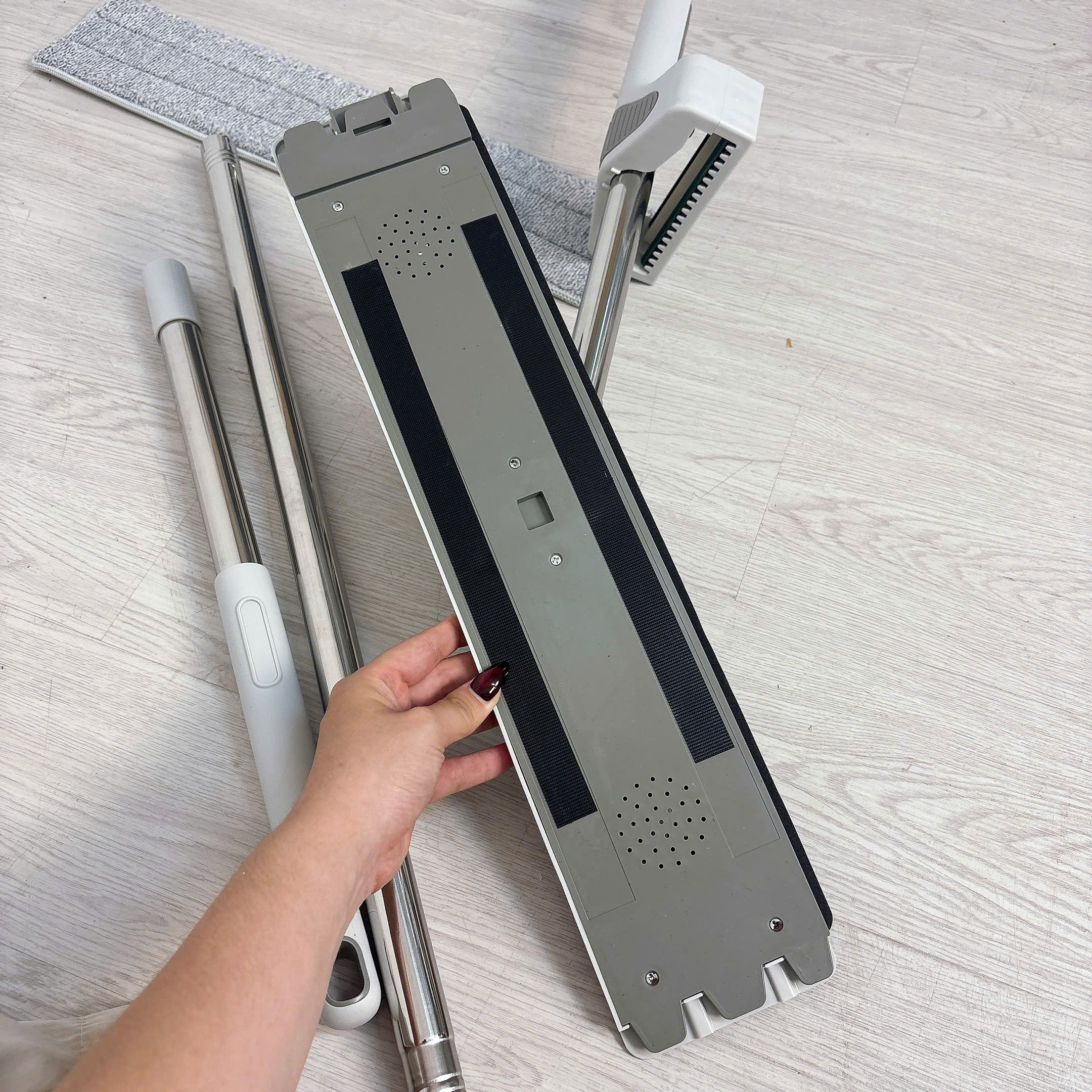 [20] Cây Lau Nhà Tự Vắt Bản 50cm Waha M-50*