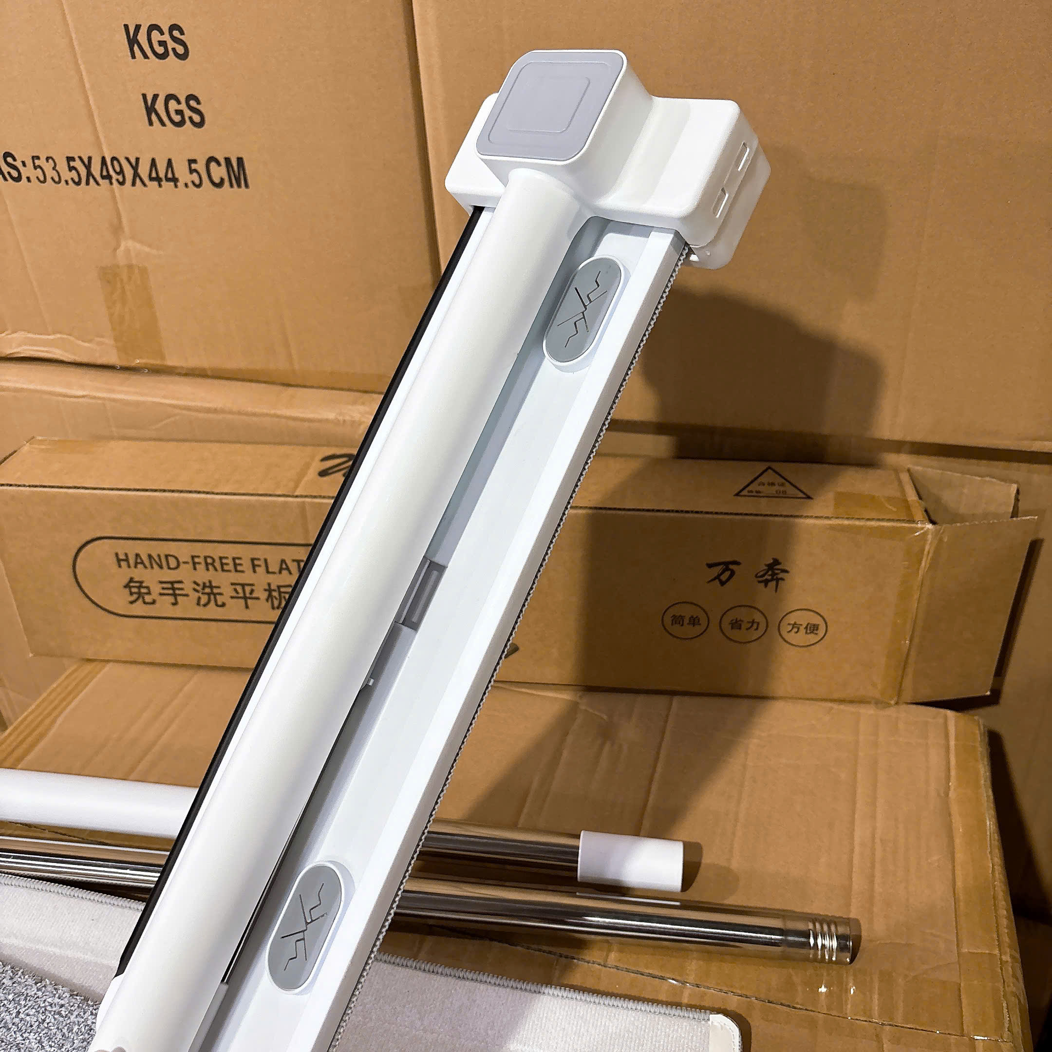[20] Cây Lau Nhà Tự Vắt Bàn Lau 45cm XiLi M7