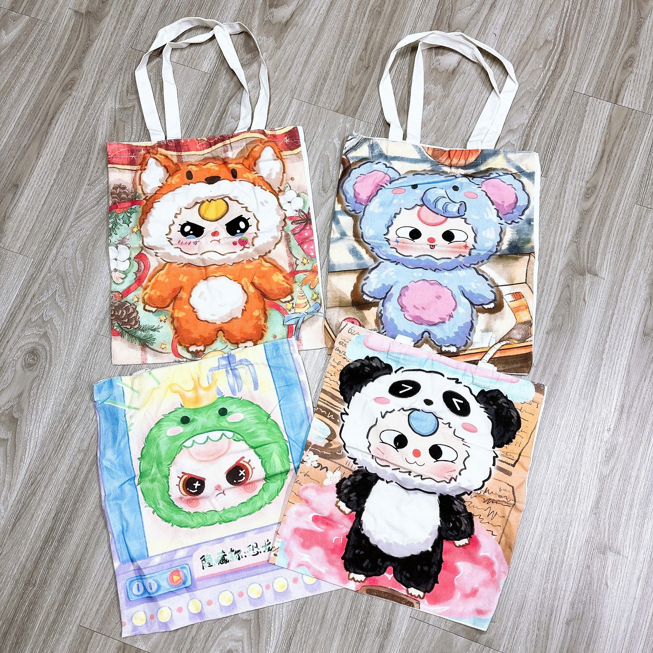 [200] Túi Tote Canvas-Baby Tree