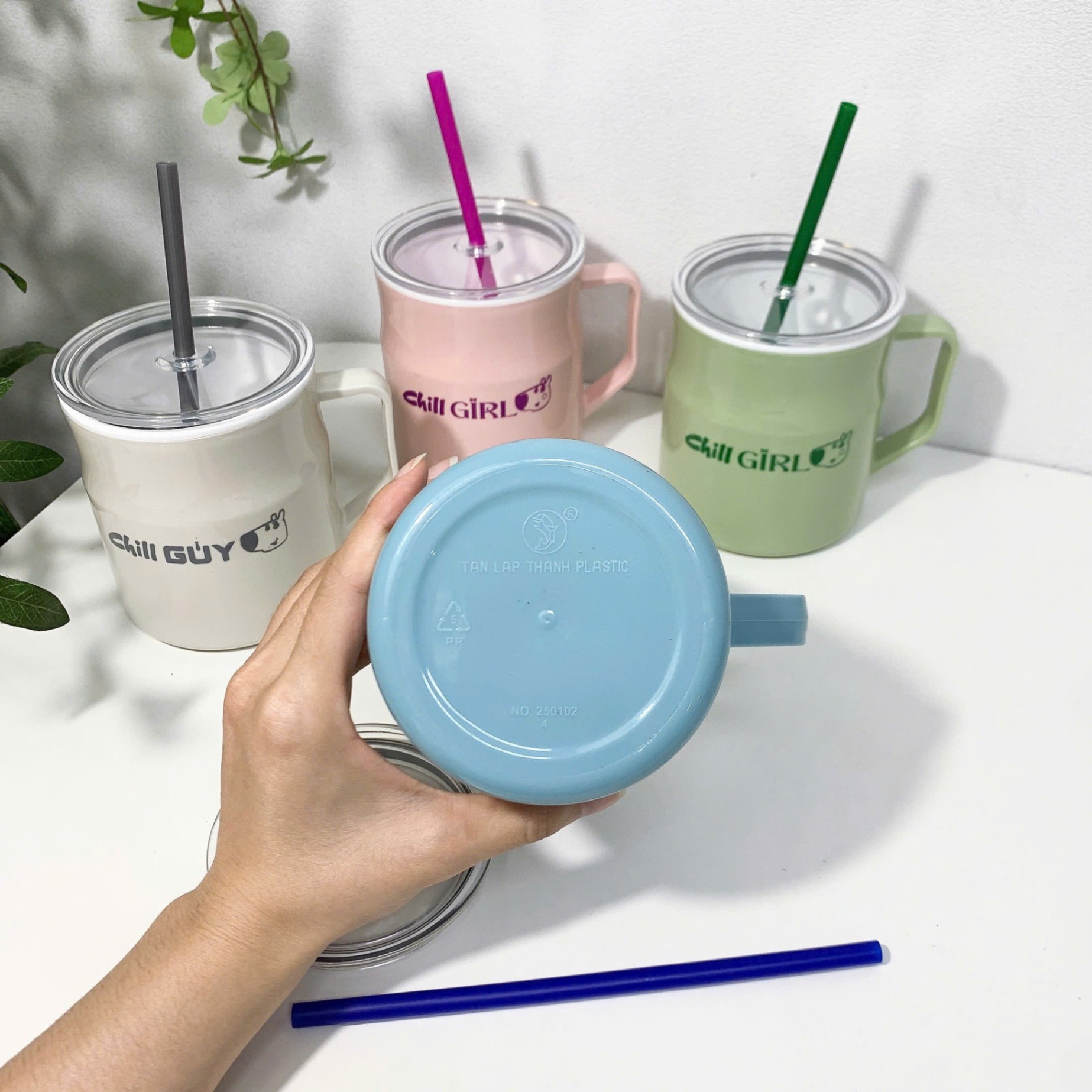 [24] Ly Quai 2 lớp Chill Guy 700ml