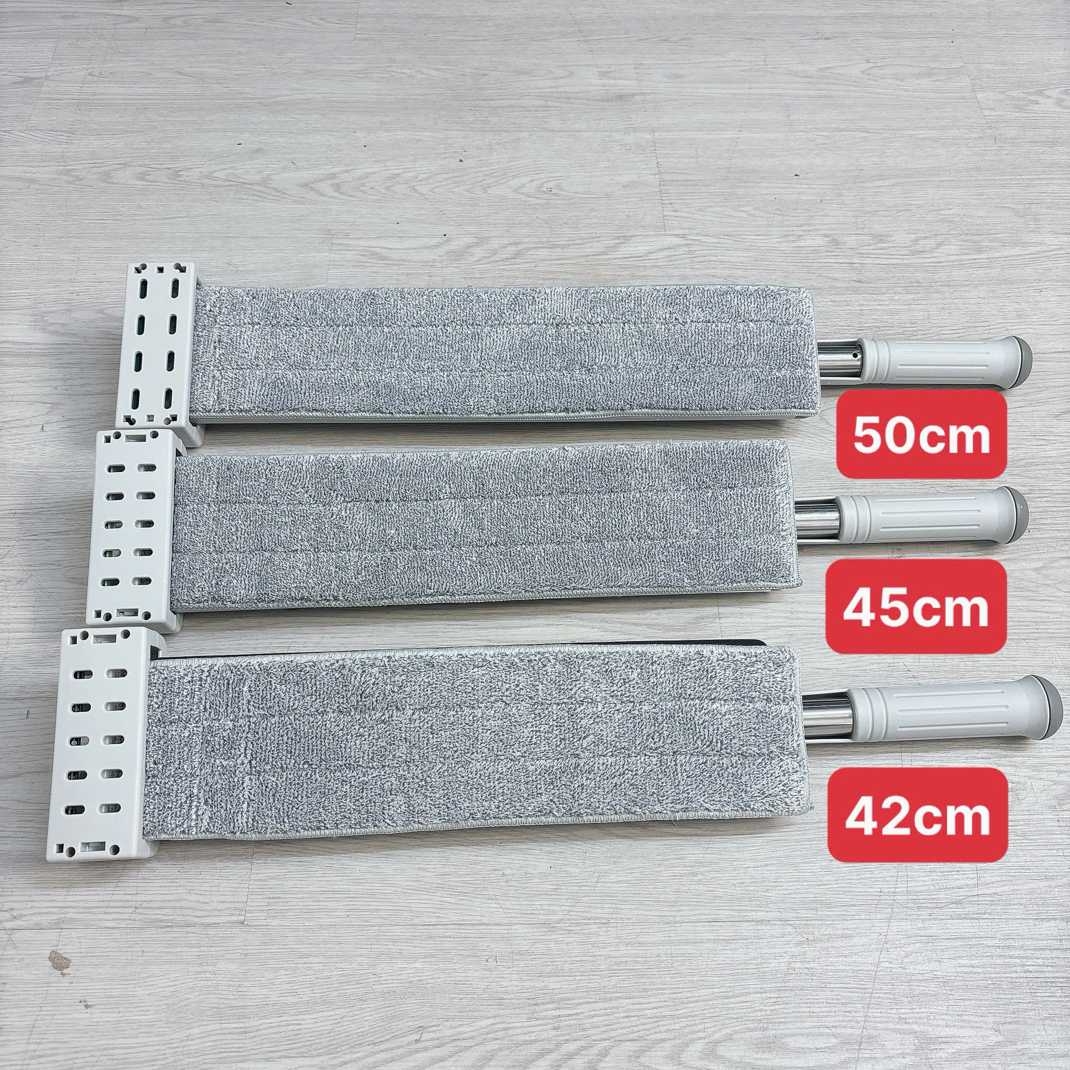 [30] Cây Lau Nhà Tự Vắt Bản 42cm Waha M-42*
