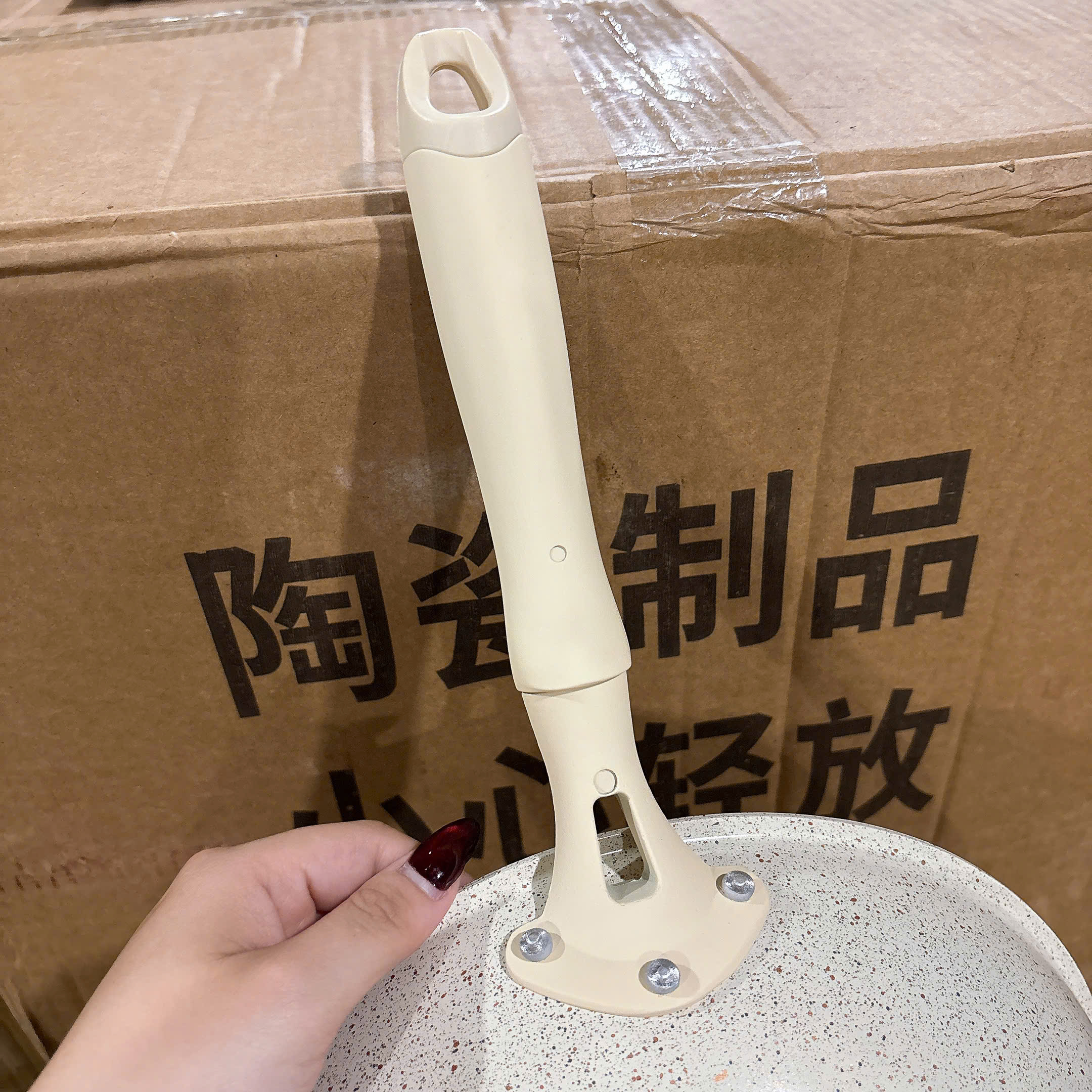 [30] Chảo Tai Trắng EMOOJOO 28cm*