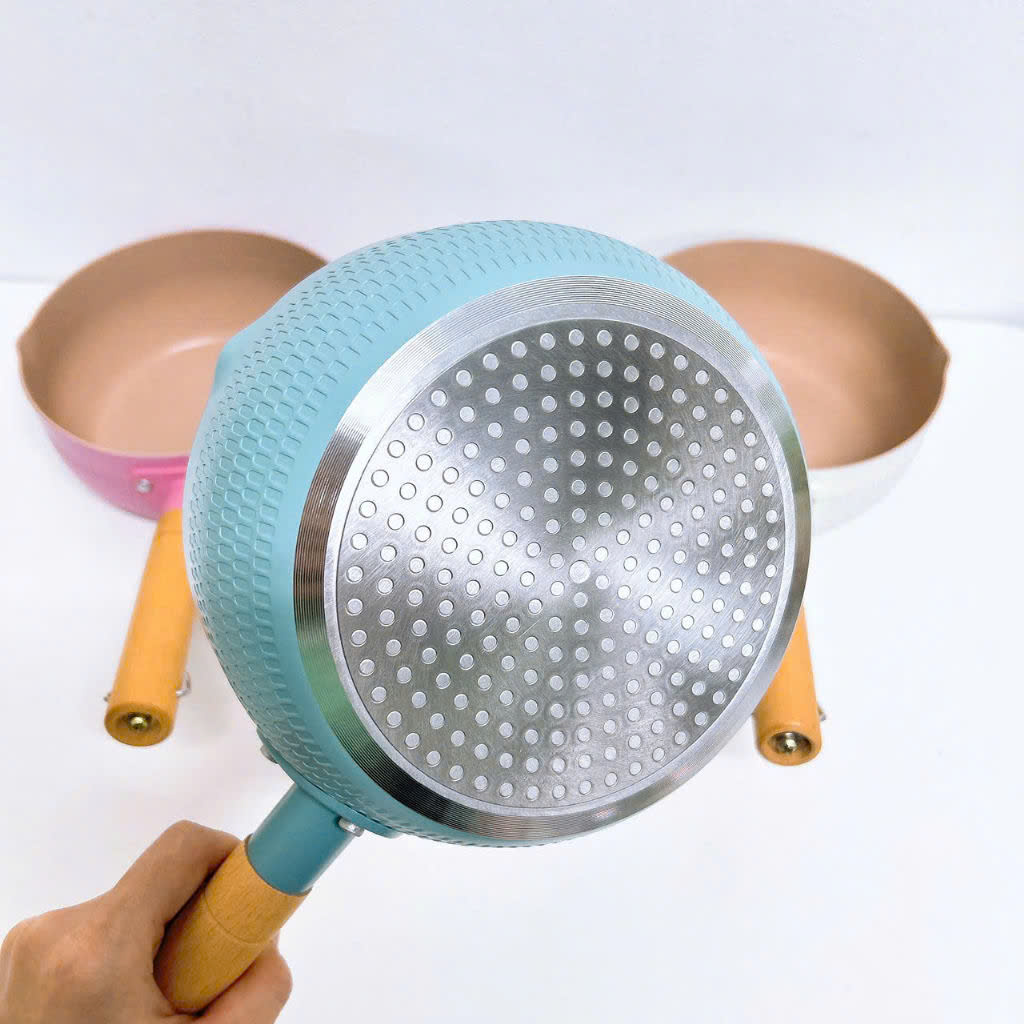 [40] Chảo Đá Màu Sắc Sâu Lòng 18cm