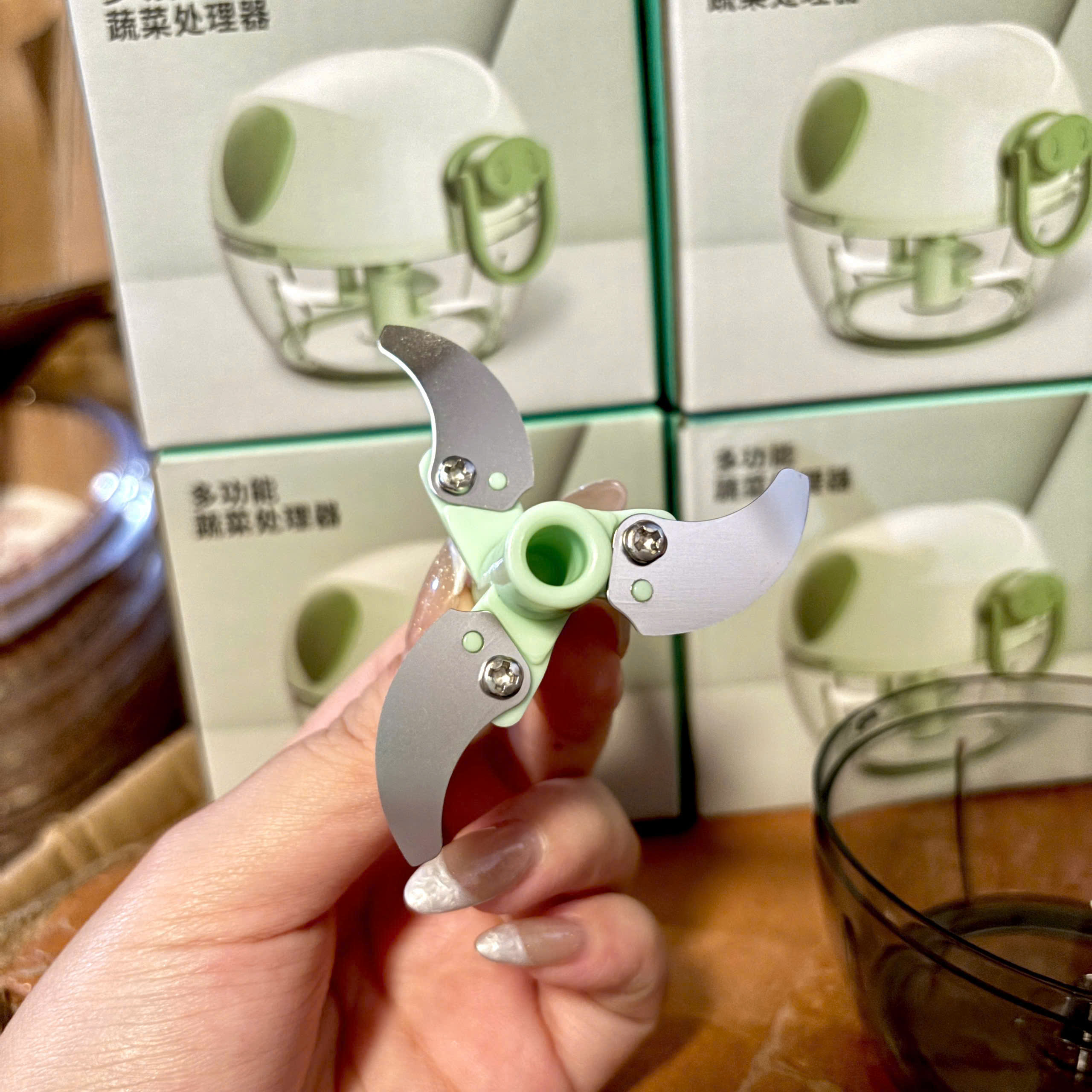 [48] Dụng Cụ Xay Tỏi Ớt HEO