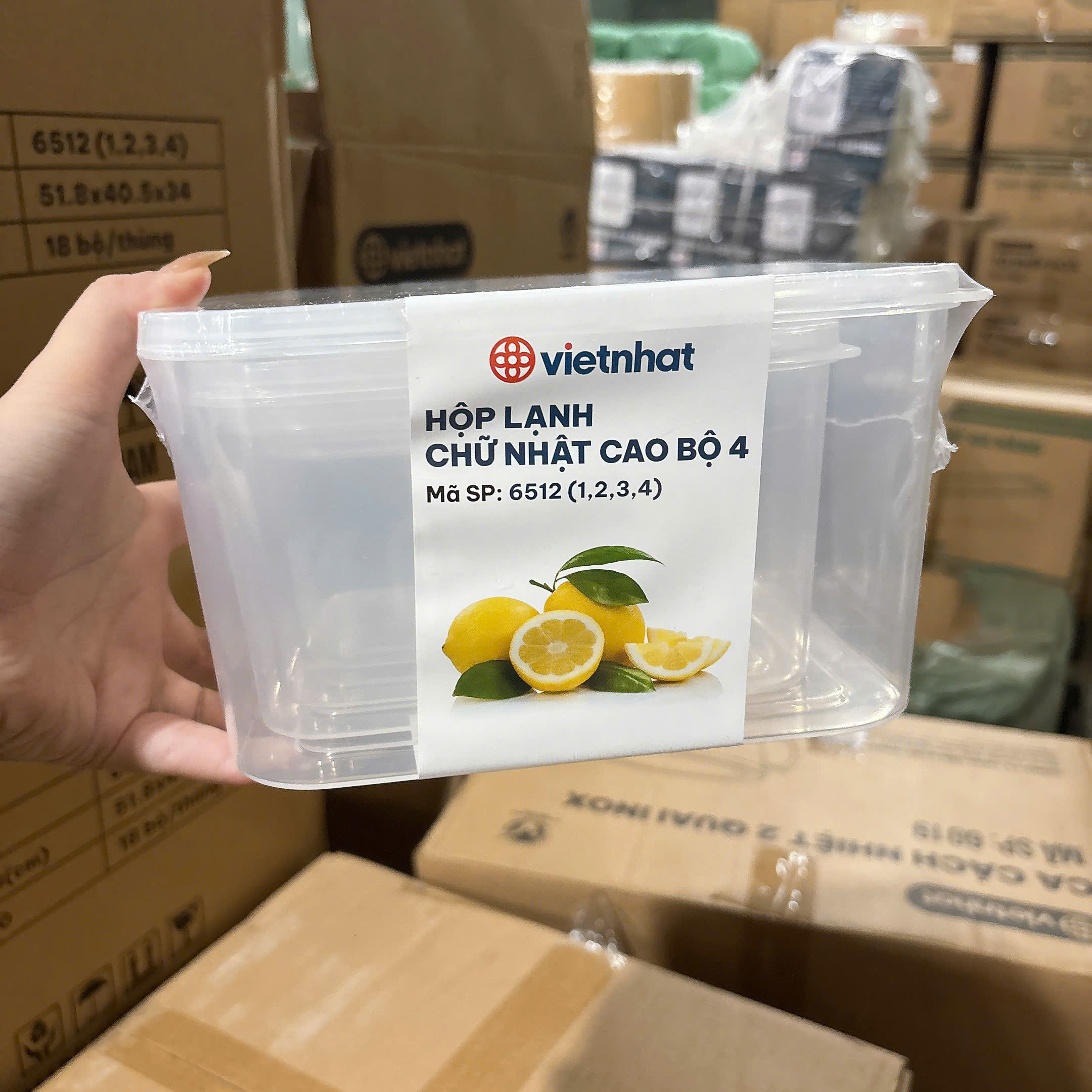 [5] Hộp Lạnh Chữ Nhật Cao Bộ 4-6512*