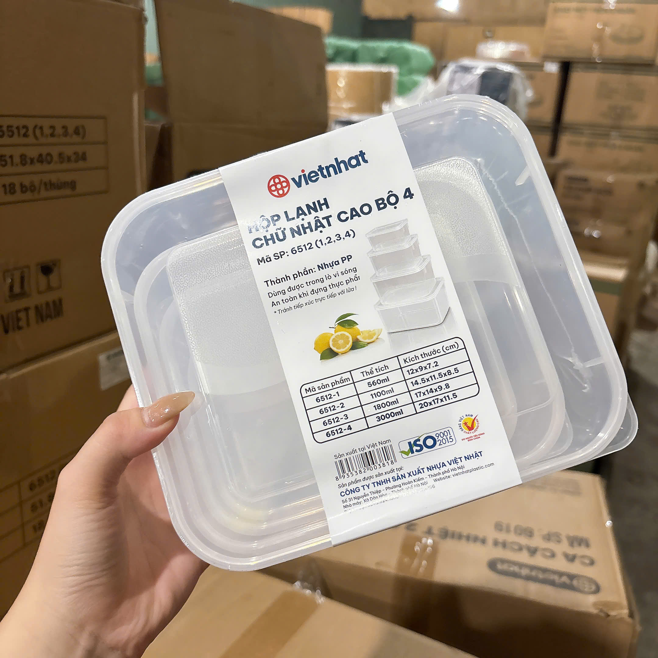 [5] Hộp Lạnh Chữ Nhật Cao Bộ 4-6512*