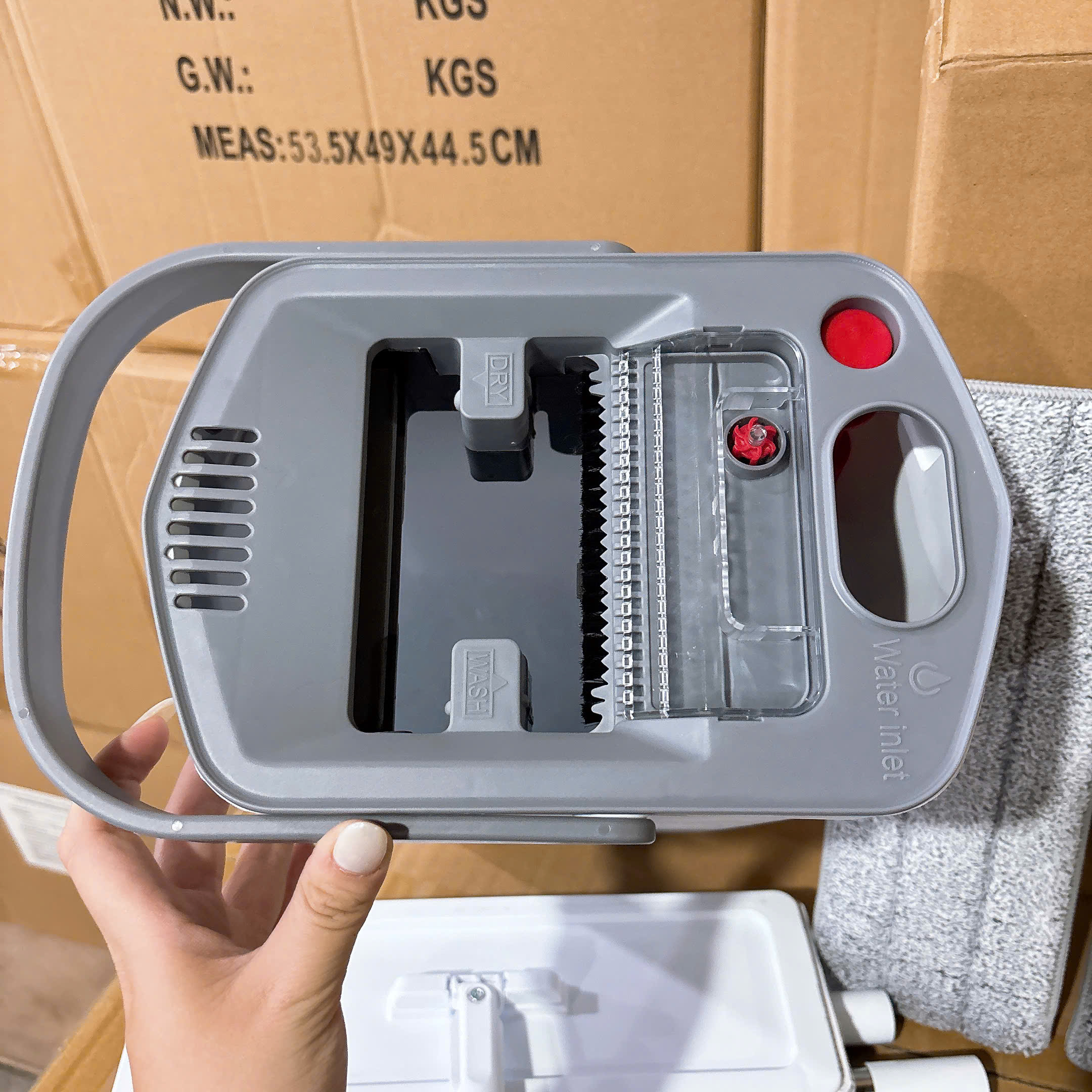 [6] Bộ Cây Lau Nhà Vắt Phẳng Tách Bẩn XiLi G160