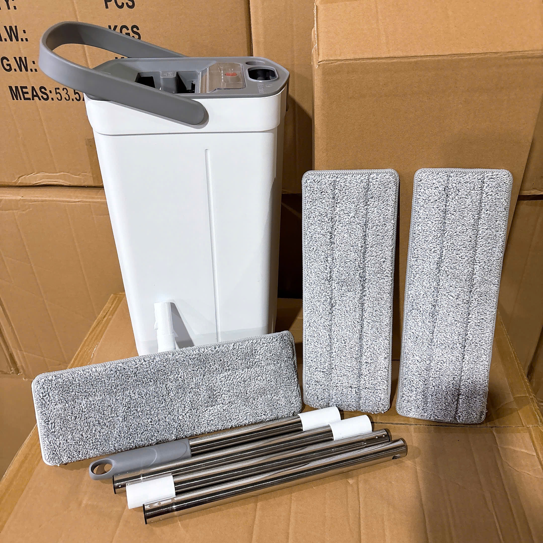 [6] Bộ Cây Lau Nhà Vắt Phẳng Tách Bẩn XiLi G160