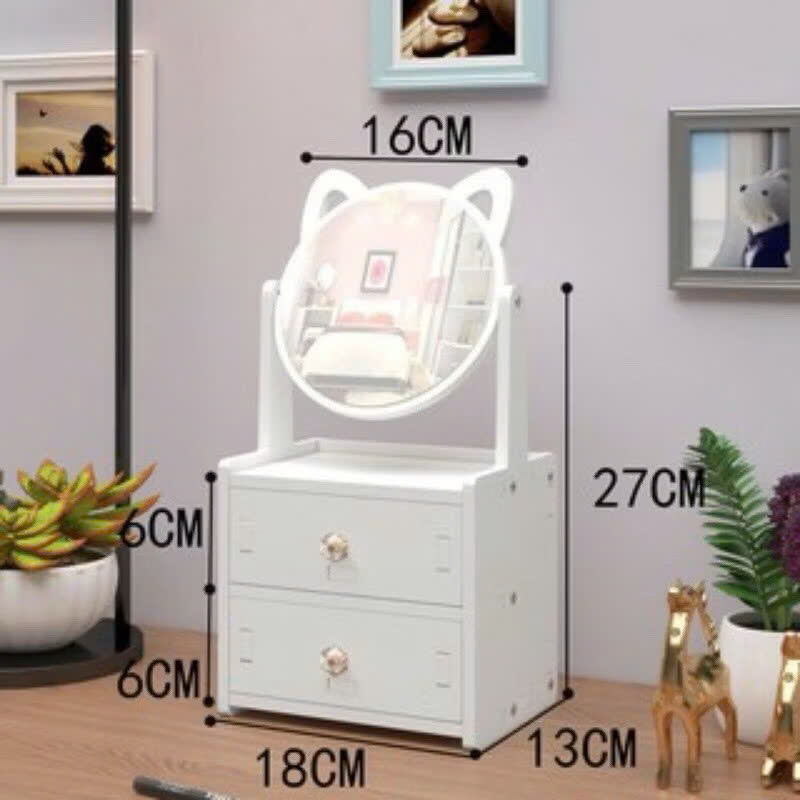 [60] Kệ Mỹ Phẩm Gương Mèo NHỎ