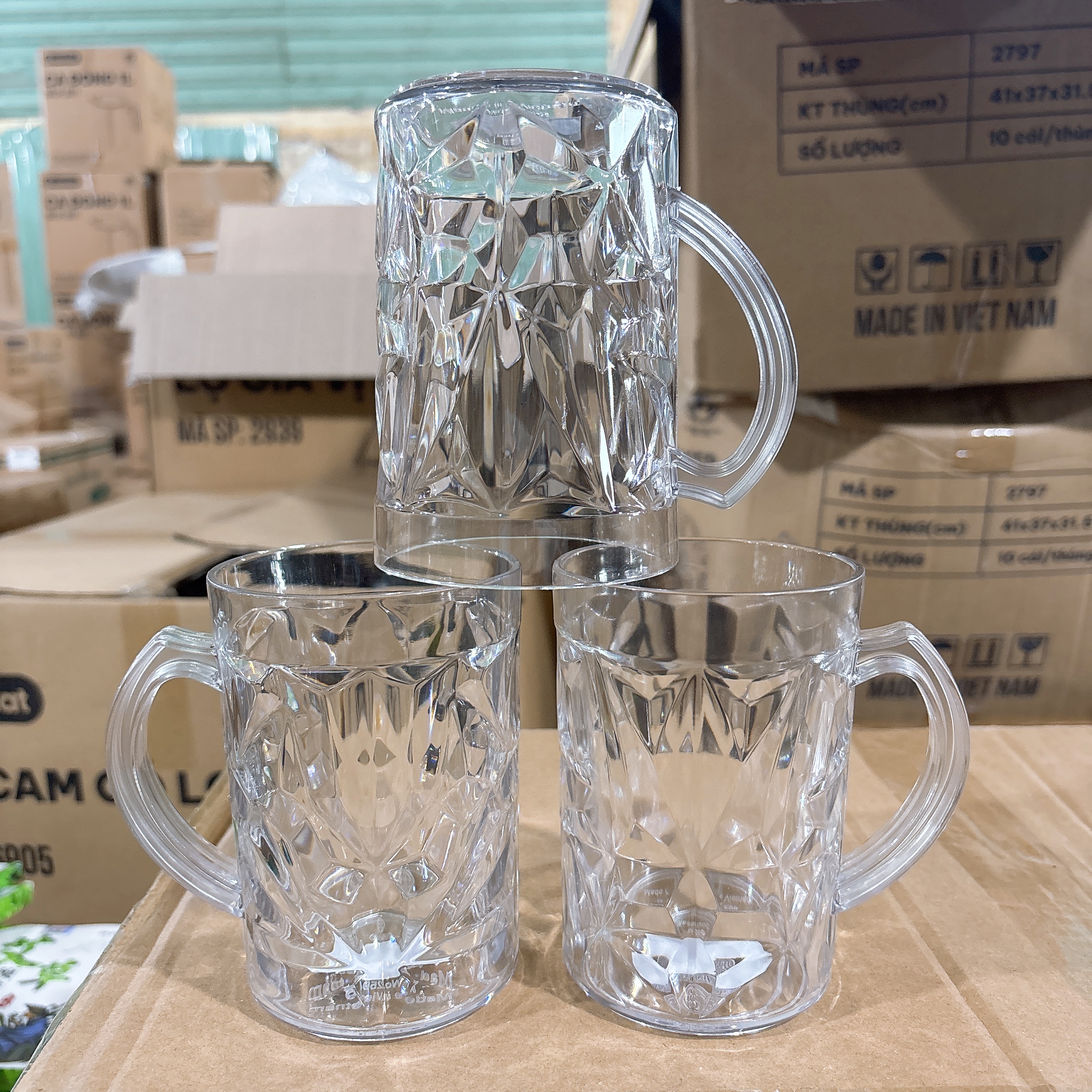 [75] Cốc Khía Quai 480ml 6259