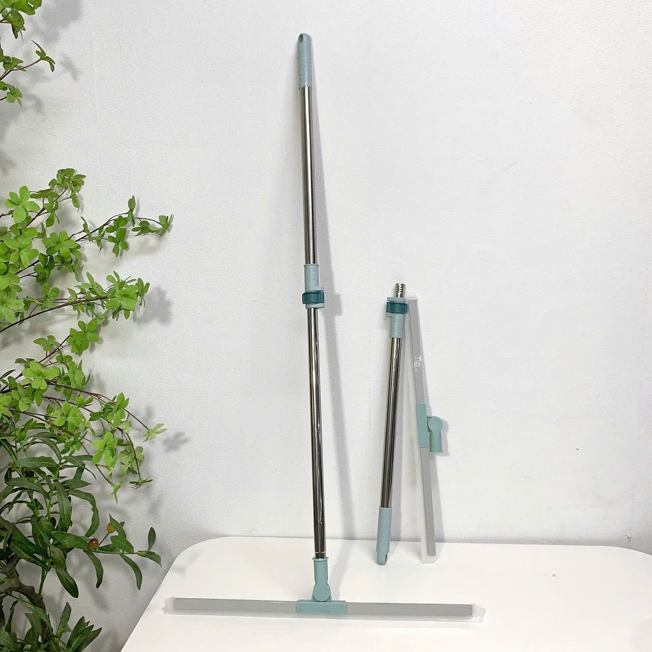 [90] Chổi Gạt Nước 50cm XANH Mẫu Mới