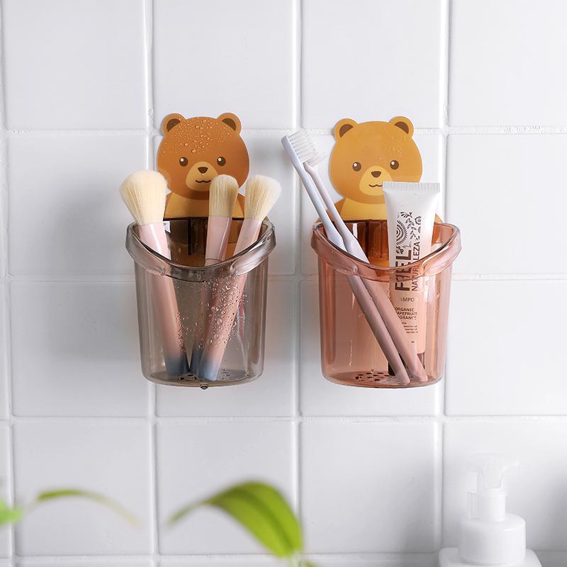 [720] Cốc Gấu Tiện Ích Dán Tường (miếng dán)