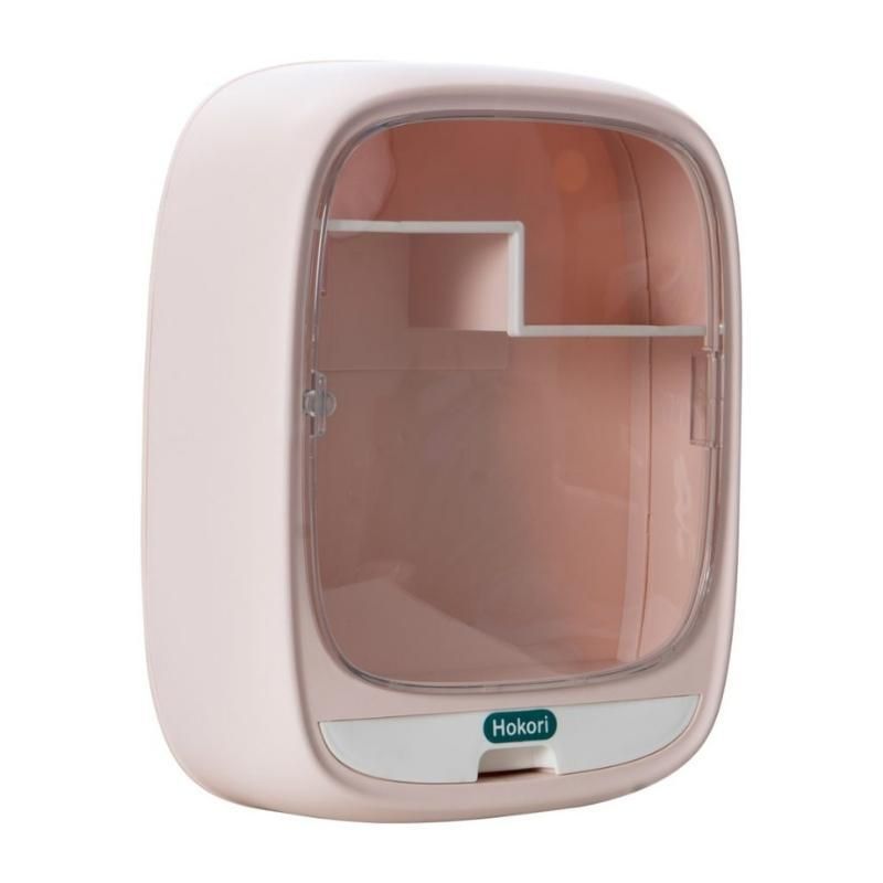 [6] Tủ Mỹ Phẩm Dán Tường Hokori 3635 - Hồng