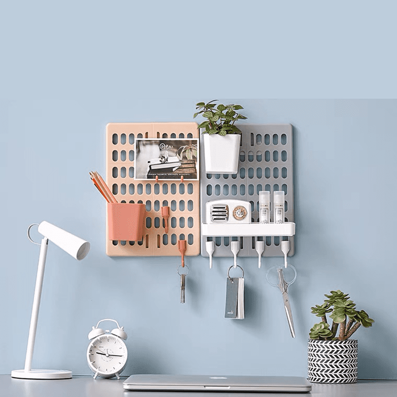 [80] Bộ Kệ Nhựa MODUL Để Phụ Kiện Treo Tường