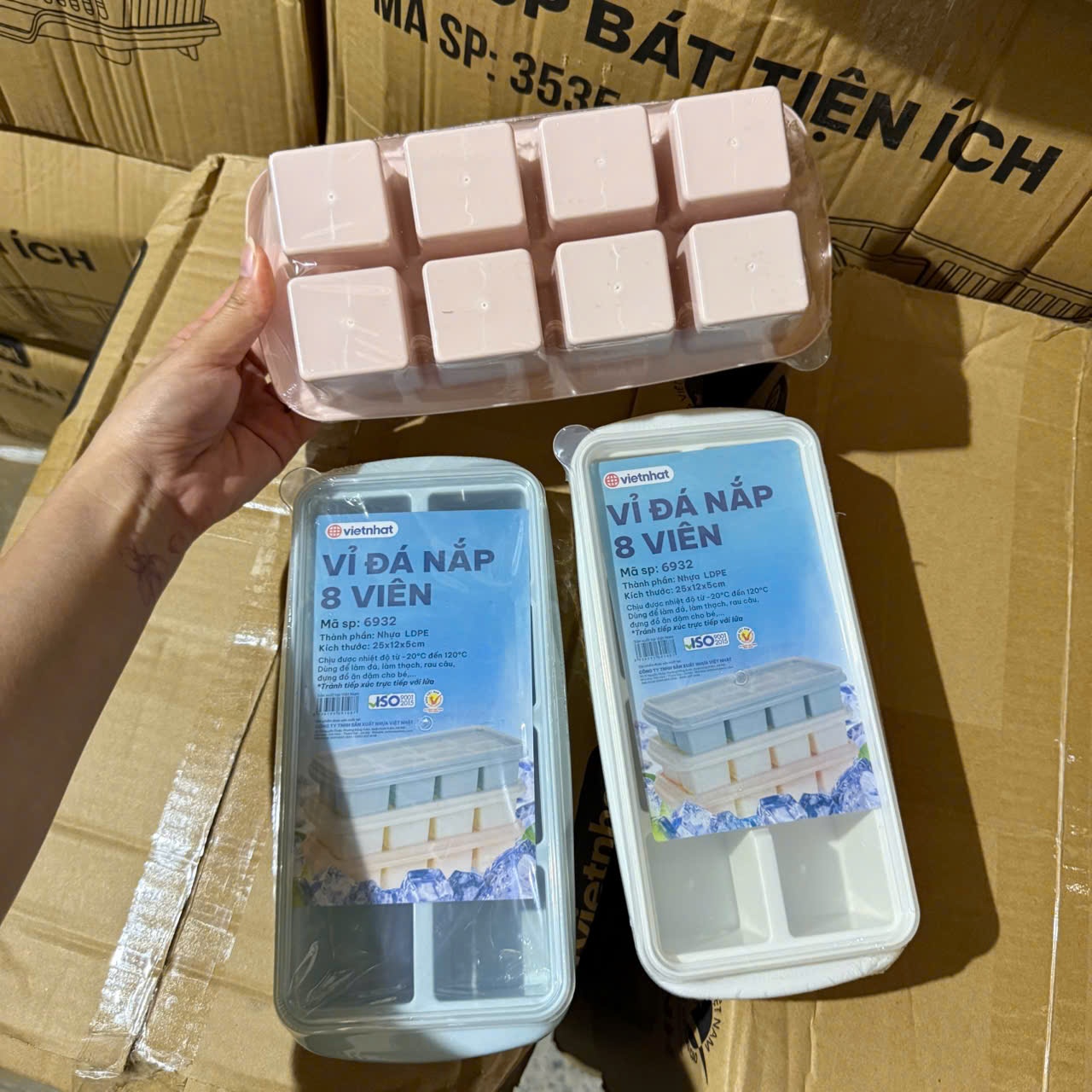 [30] Vỉ Đá Nắp 8 Viên 6932