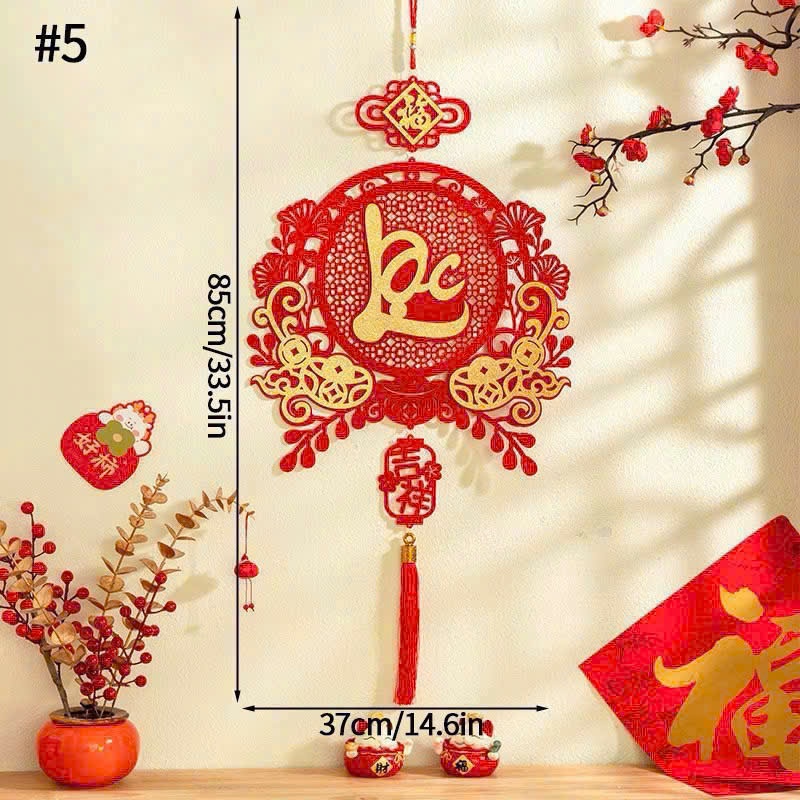 [400] Treo Tết Tròn Chữ - Lộc