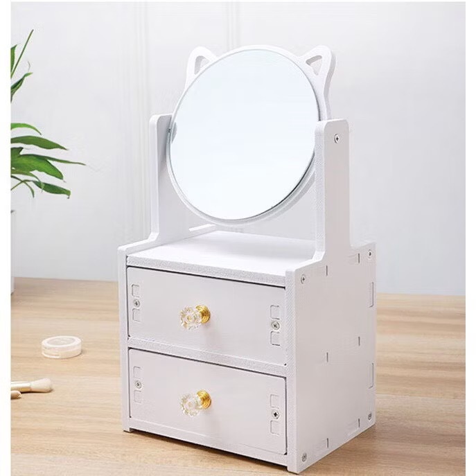 [60] Kệ Mỹ Phẩm Gương Mèo NHỎ