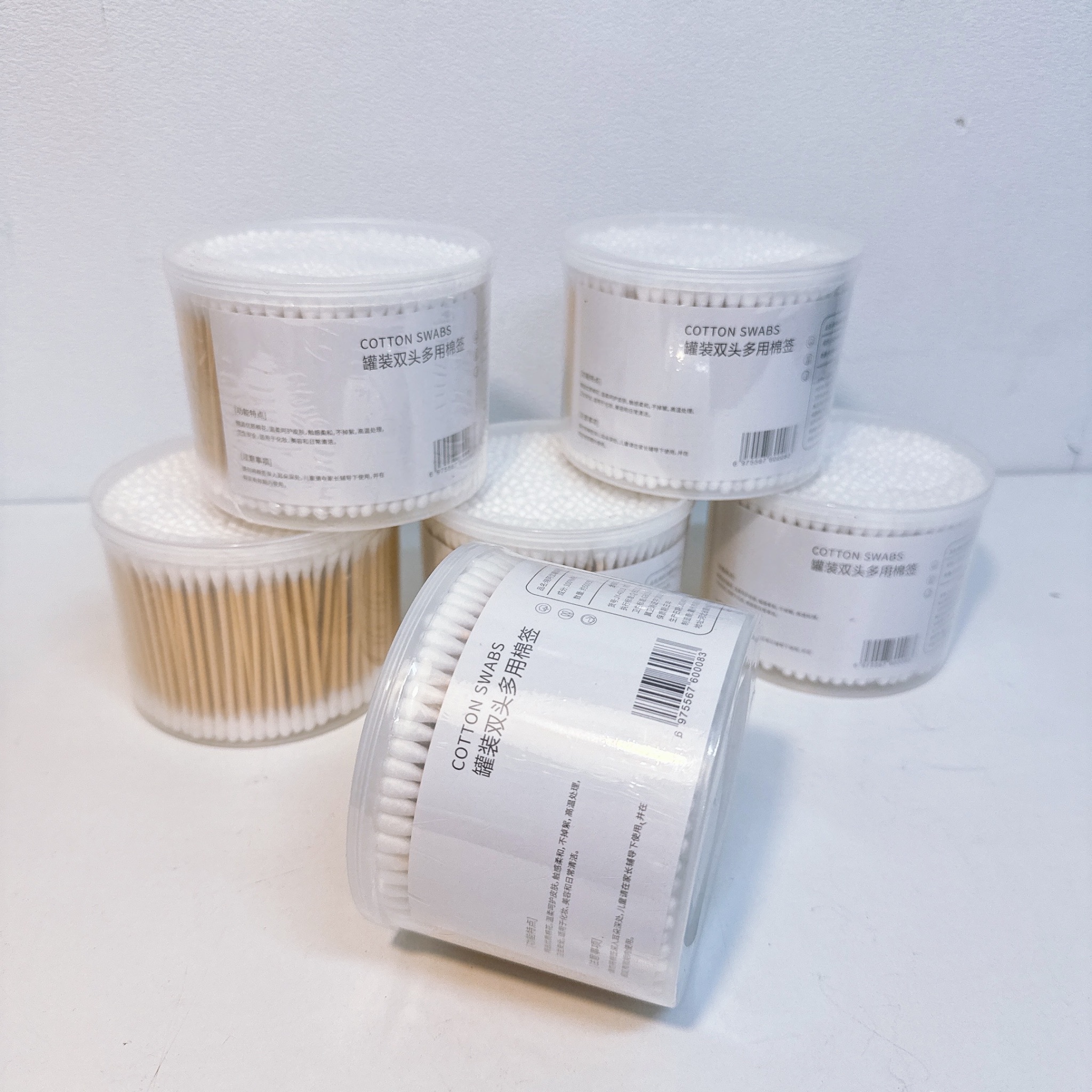 [120] Hộp 500 Tăm Bông COTTON SWABS