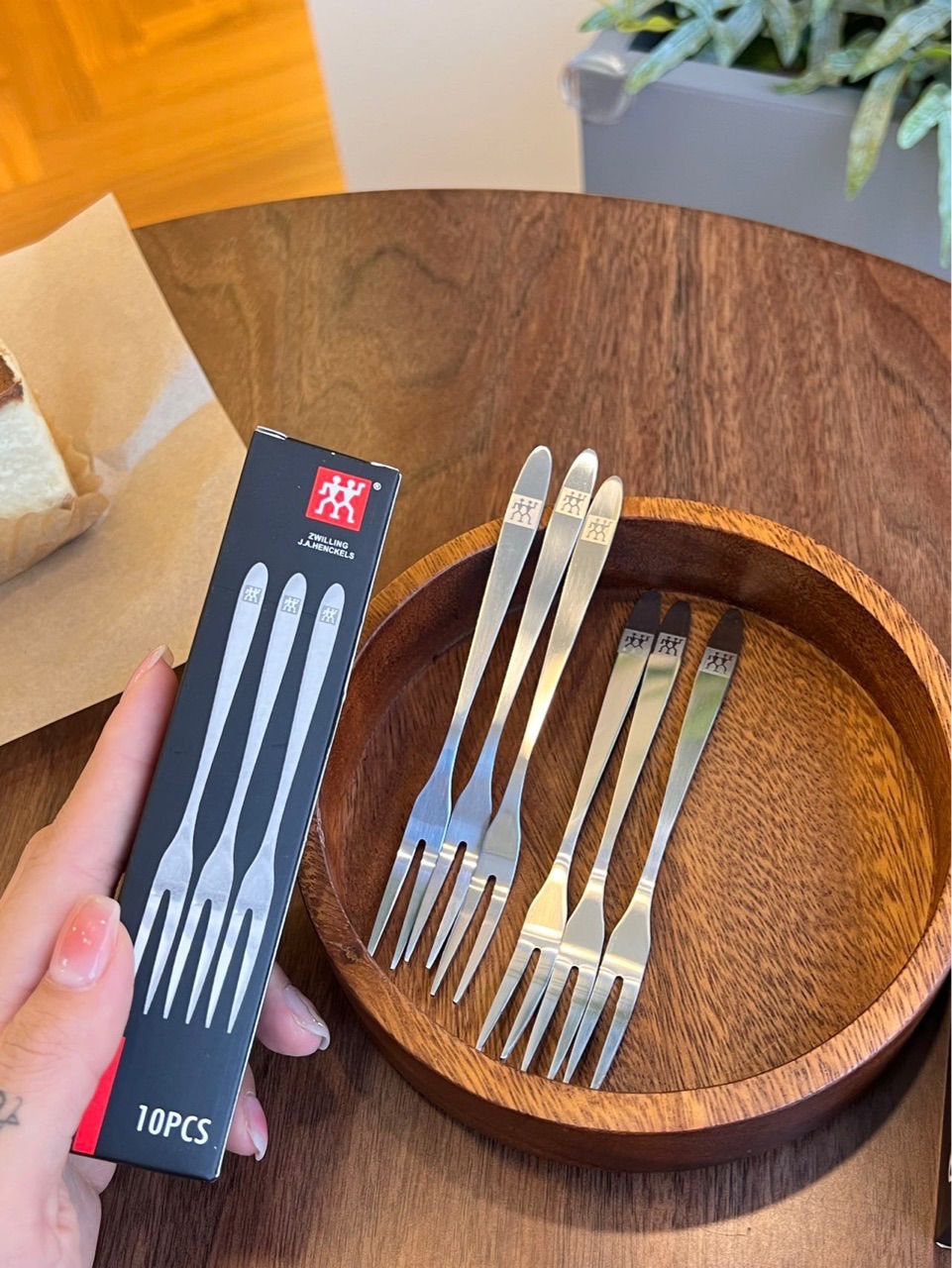 [200] Set 10 Nĩa Inox Zwilling