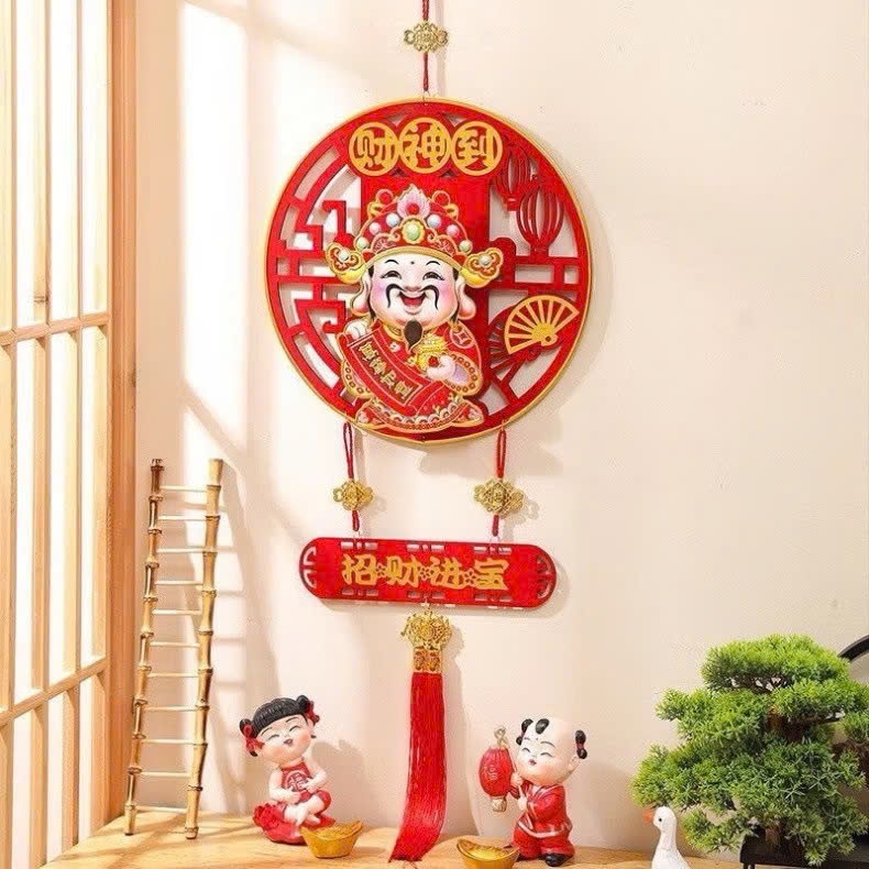 [100] Treo TẾT Thần Tài Lắc Lư