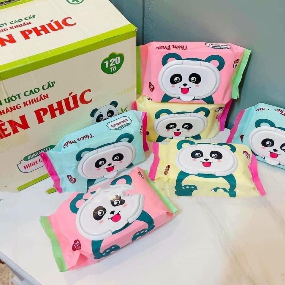 [1] Thùng 32 Gói Khăn Ướt Thiên Phúc 12kg - Gấu Vàng
