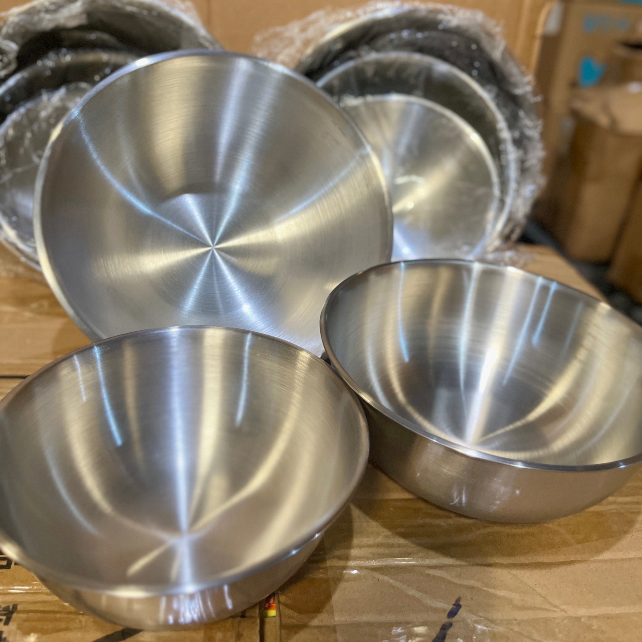 [200] Set 3 Thố Bát Inox