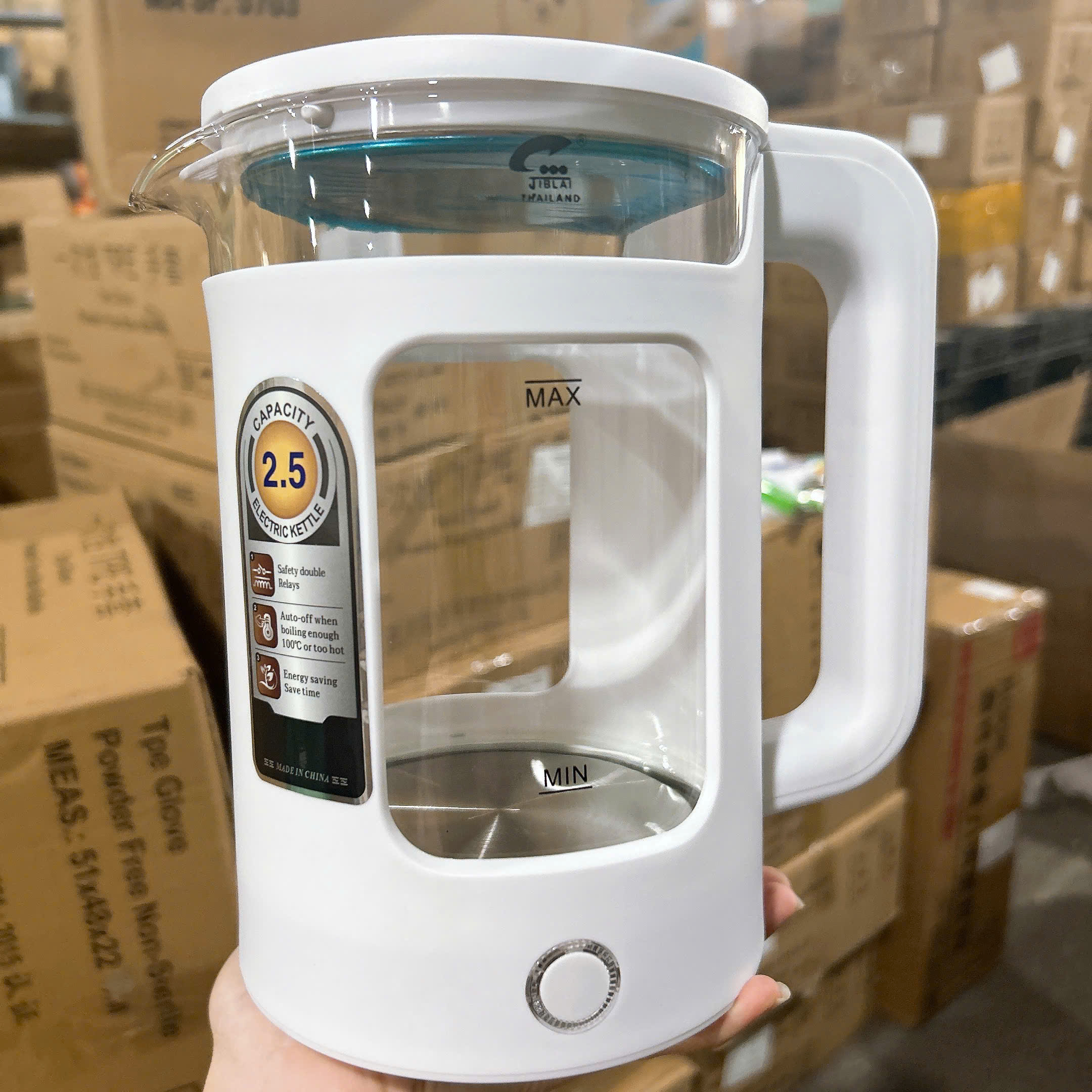 [12] Ấm Siêu Tốc Jiblai 2.5l JL 2024