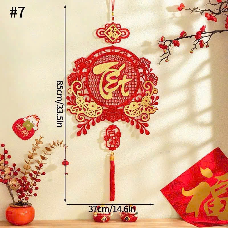 [400] Treo Tết Tròn Chữ - Tết