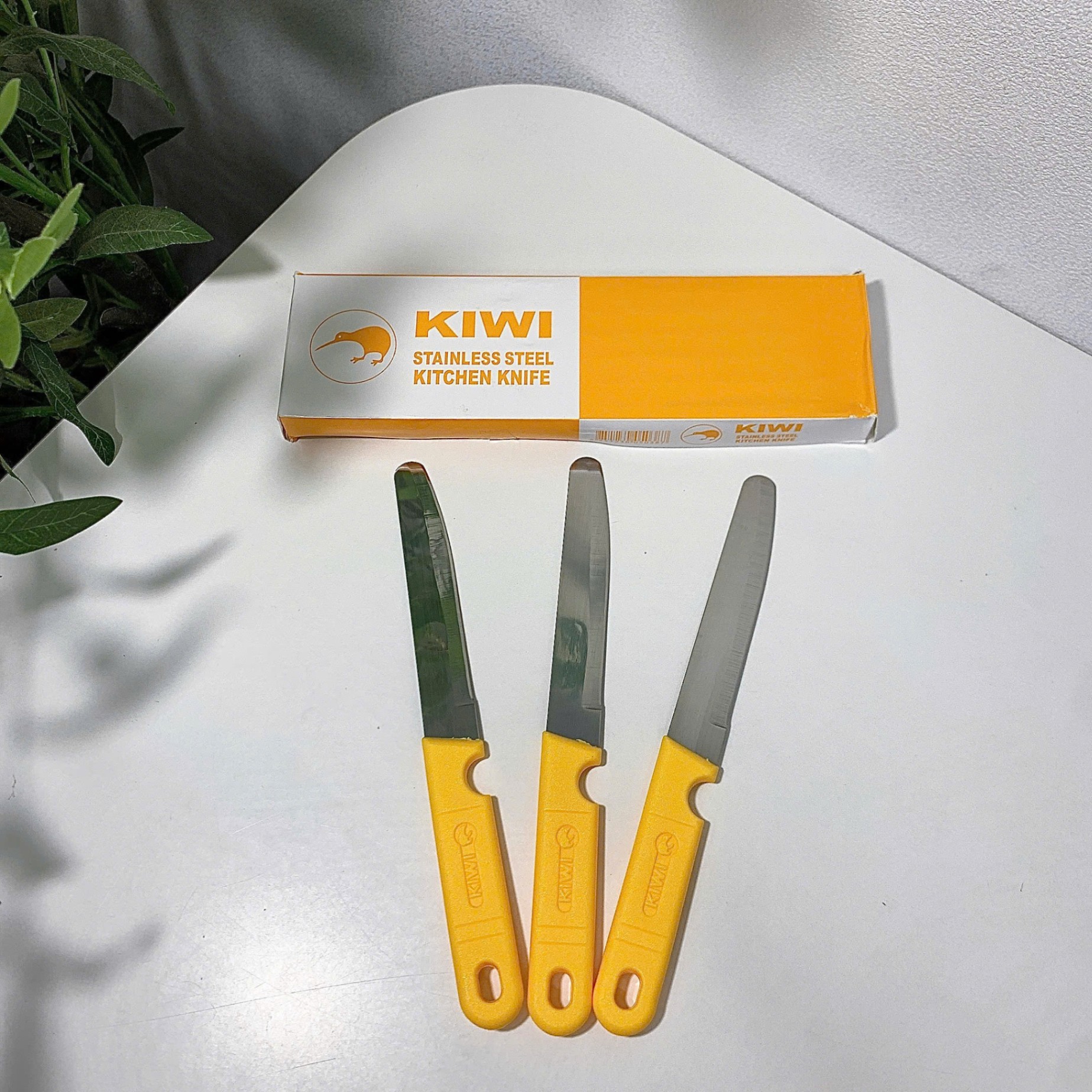 [100] Set 12 Dao Thái TRÒN KIWI 512