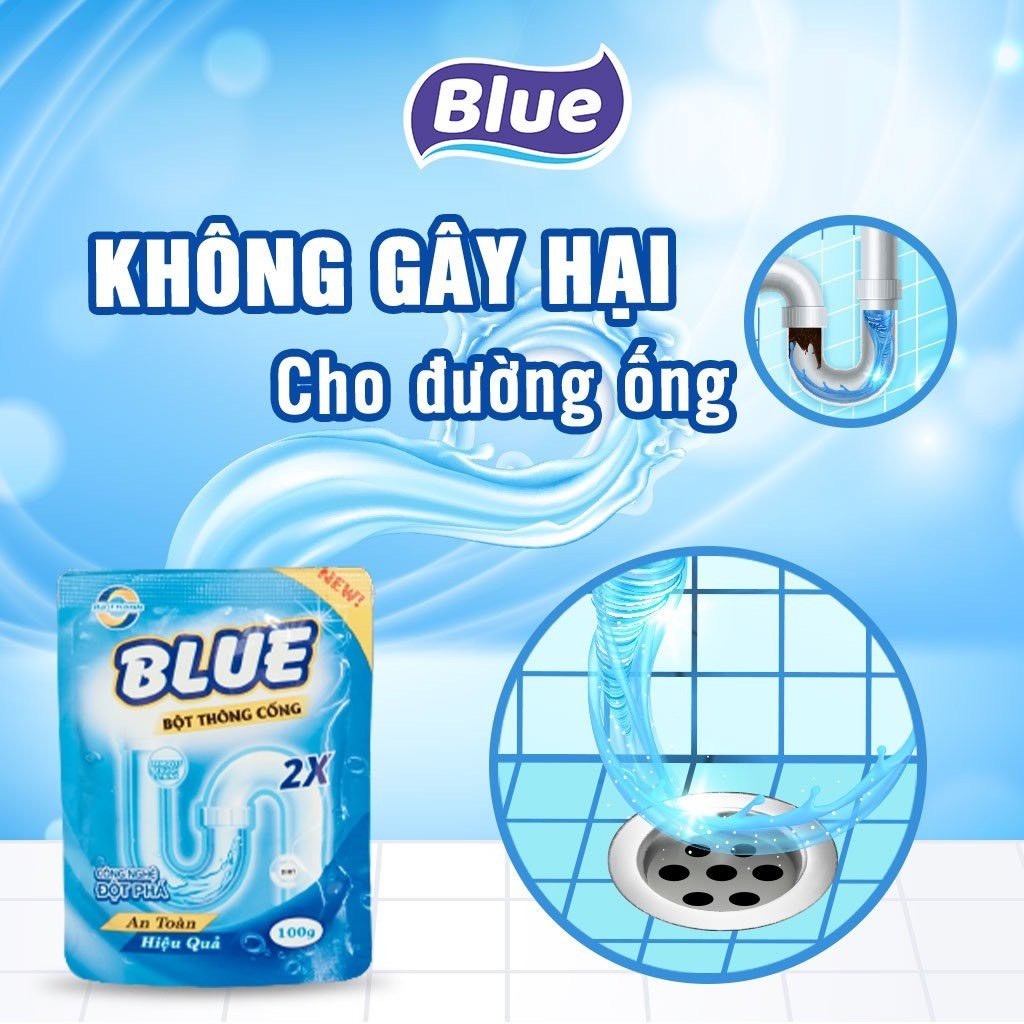[80] Bột Thông Cống BLUE 100g