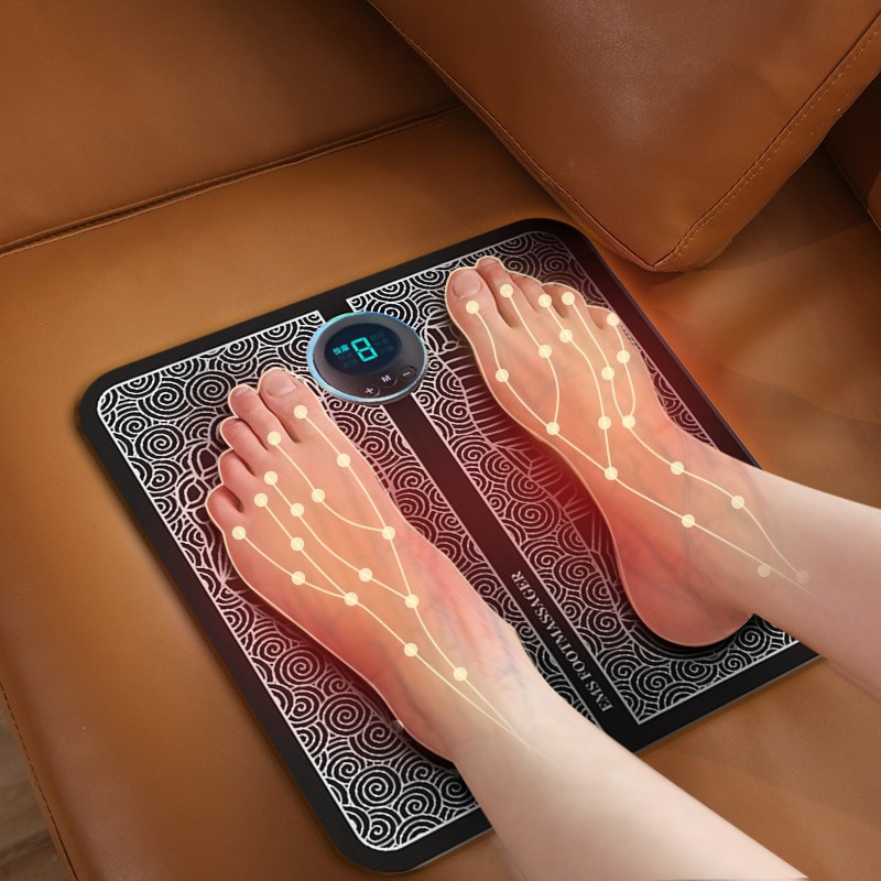 [HEA|100|PK] Thảm Massage Chân Thư Giãn (hộp + adapter + dây)
