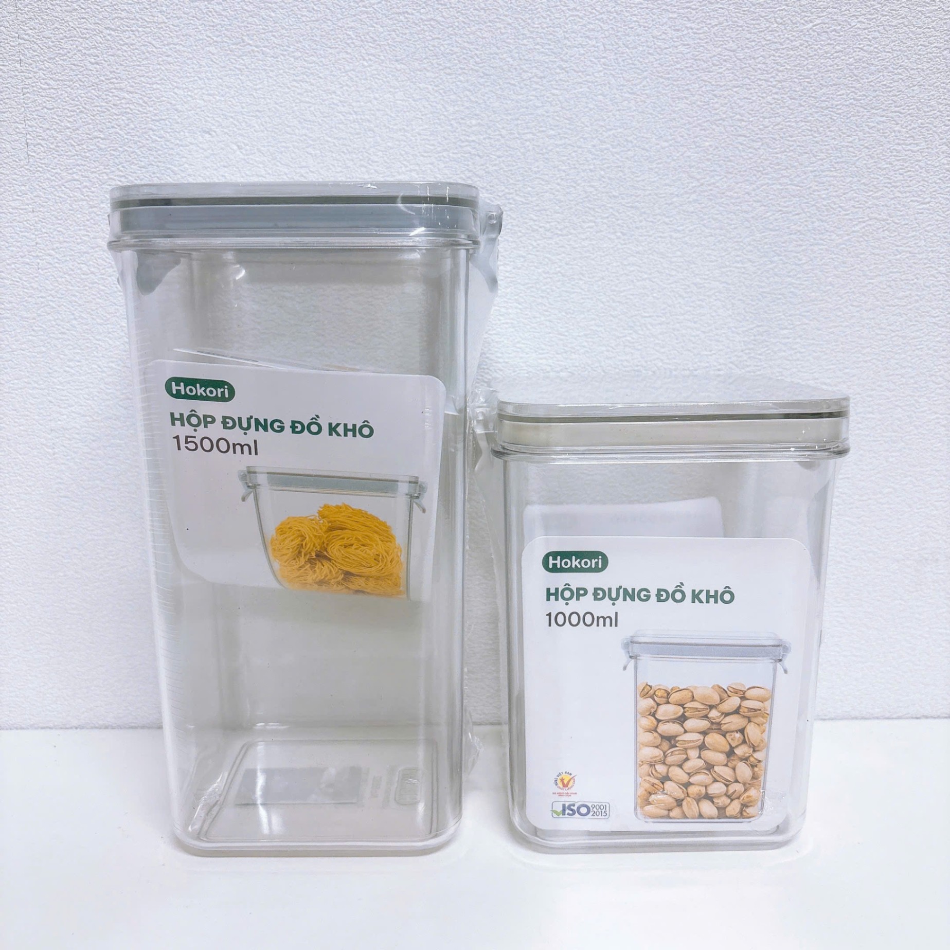 [30] Hộp đựng đồ khô 1500ml Hokori 6592
