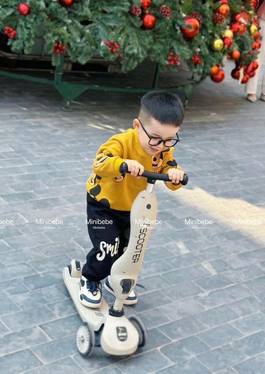 Bộ nỉ micky vàng vnxk