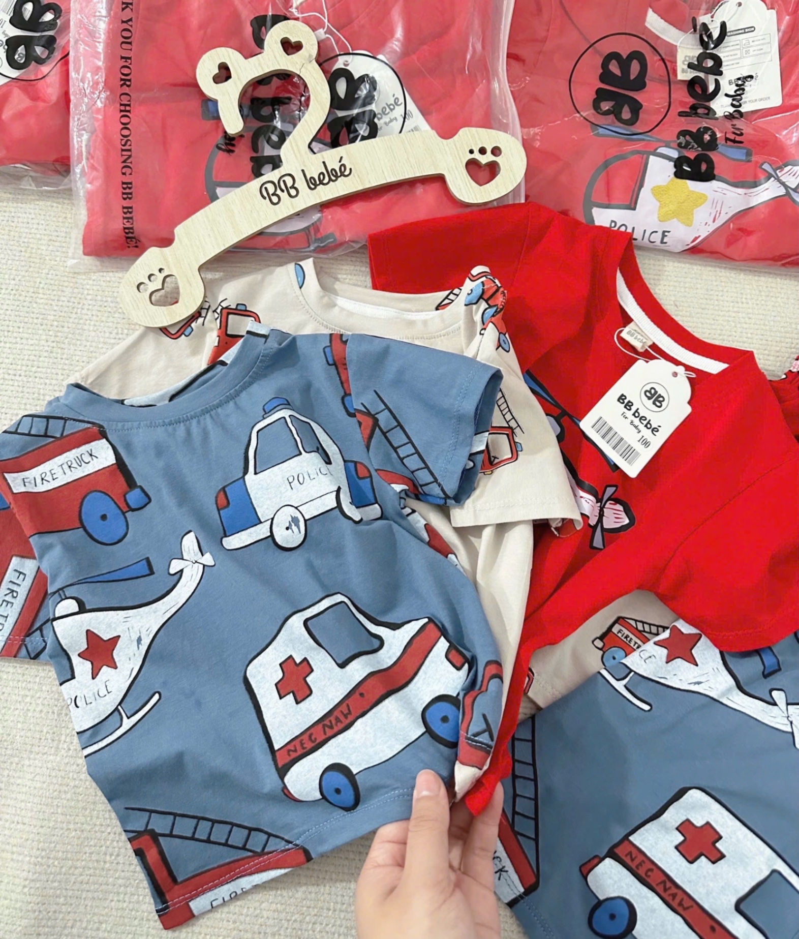 Set 3b oto đỏ xám xanh