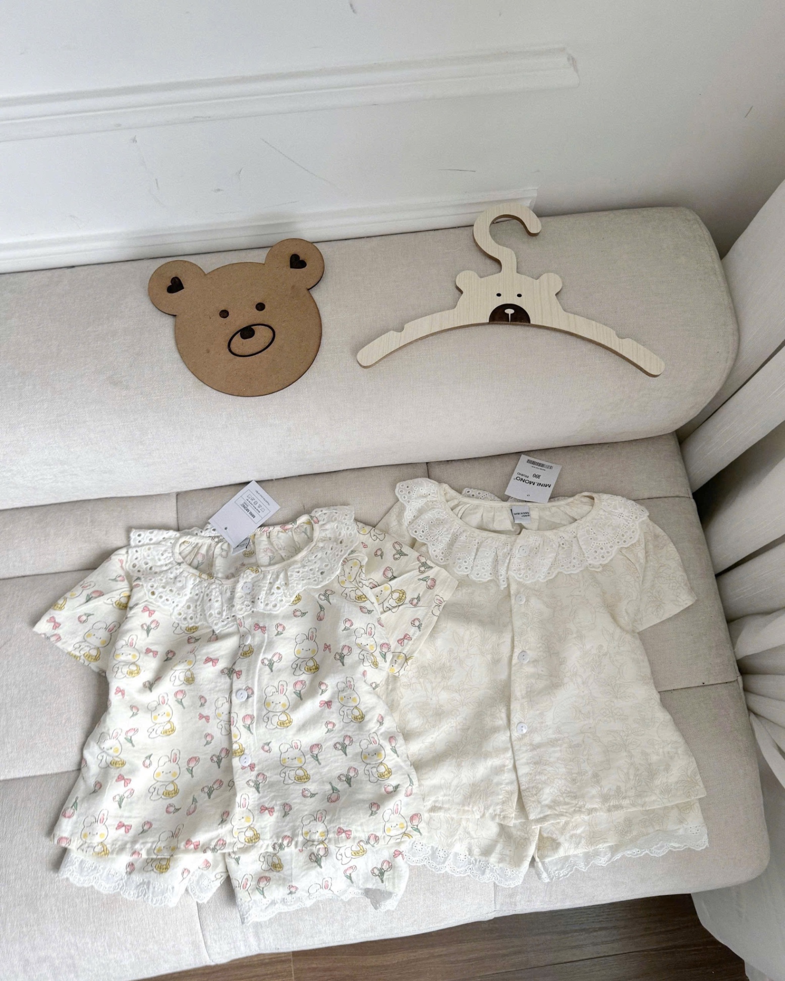 Set 2b pijama hoạ tiết nhí