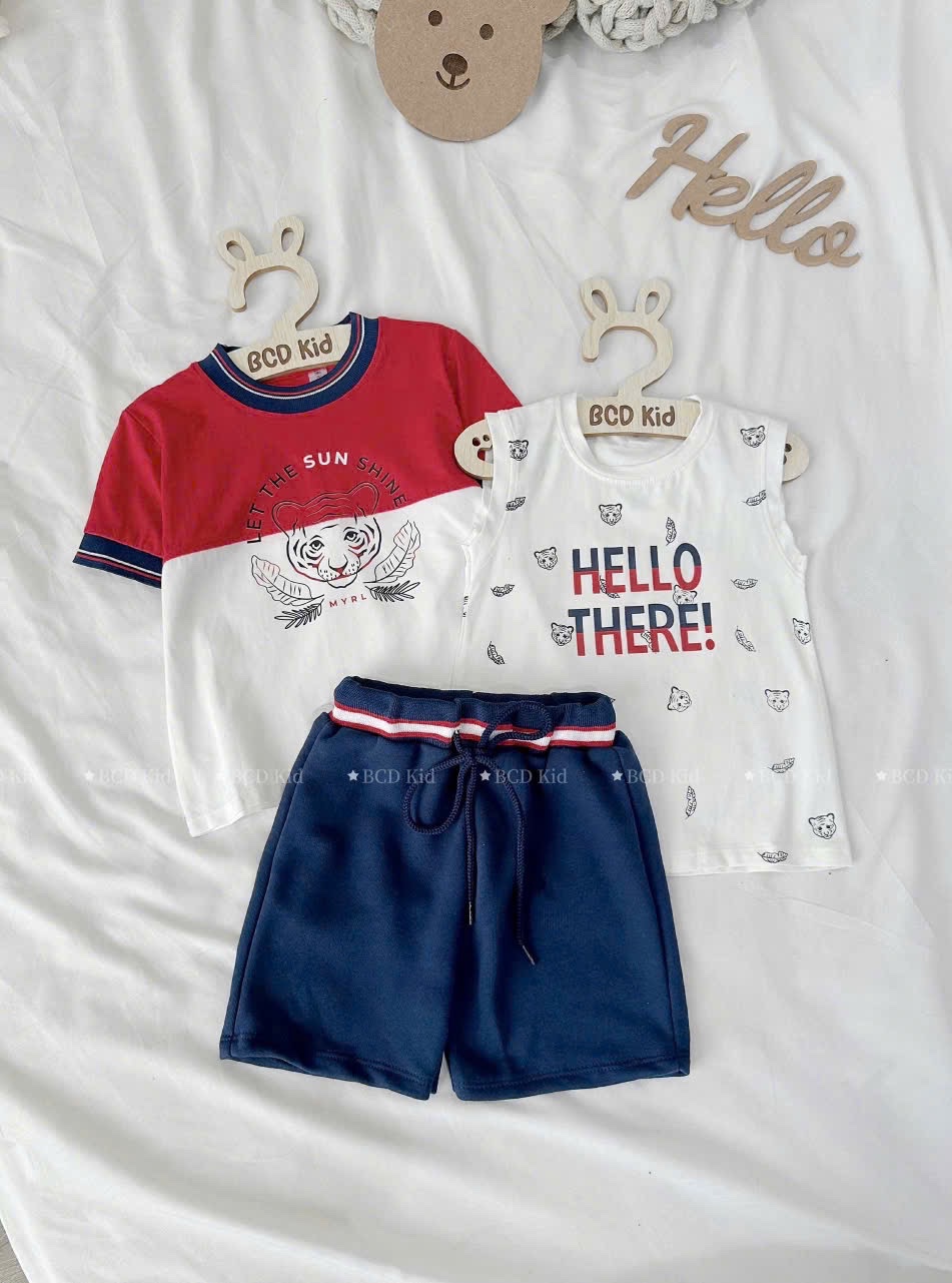 Set 2 áo 1 quần Hello(10/24kg)