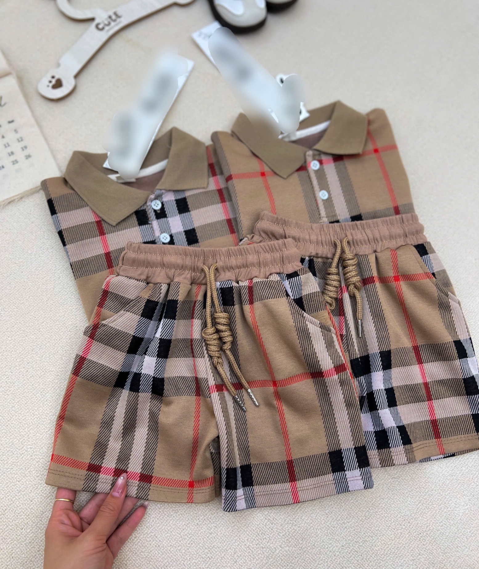 Set Bbr cổ polo bé trai(12/50kg)