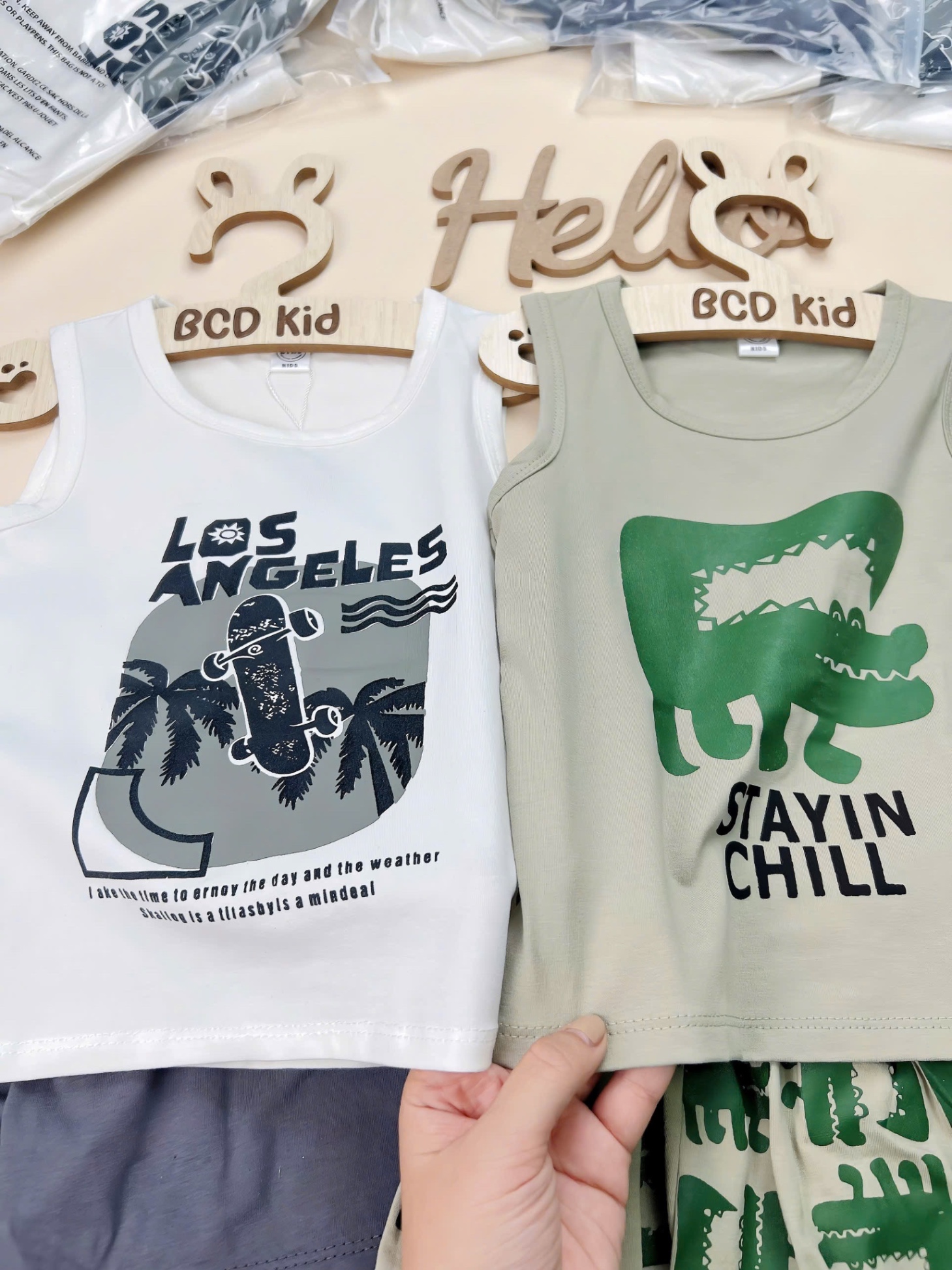 Set 2b 3 lỗ cute(6/26kg)