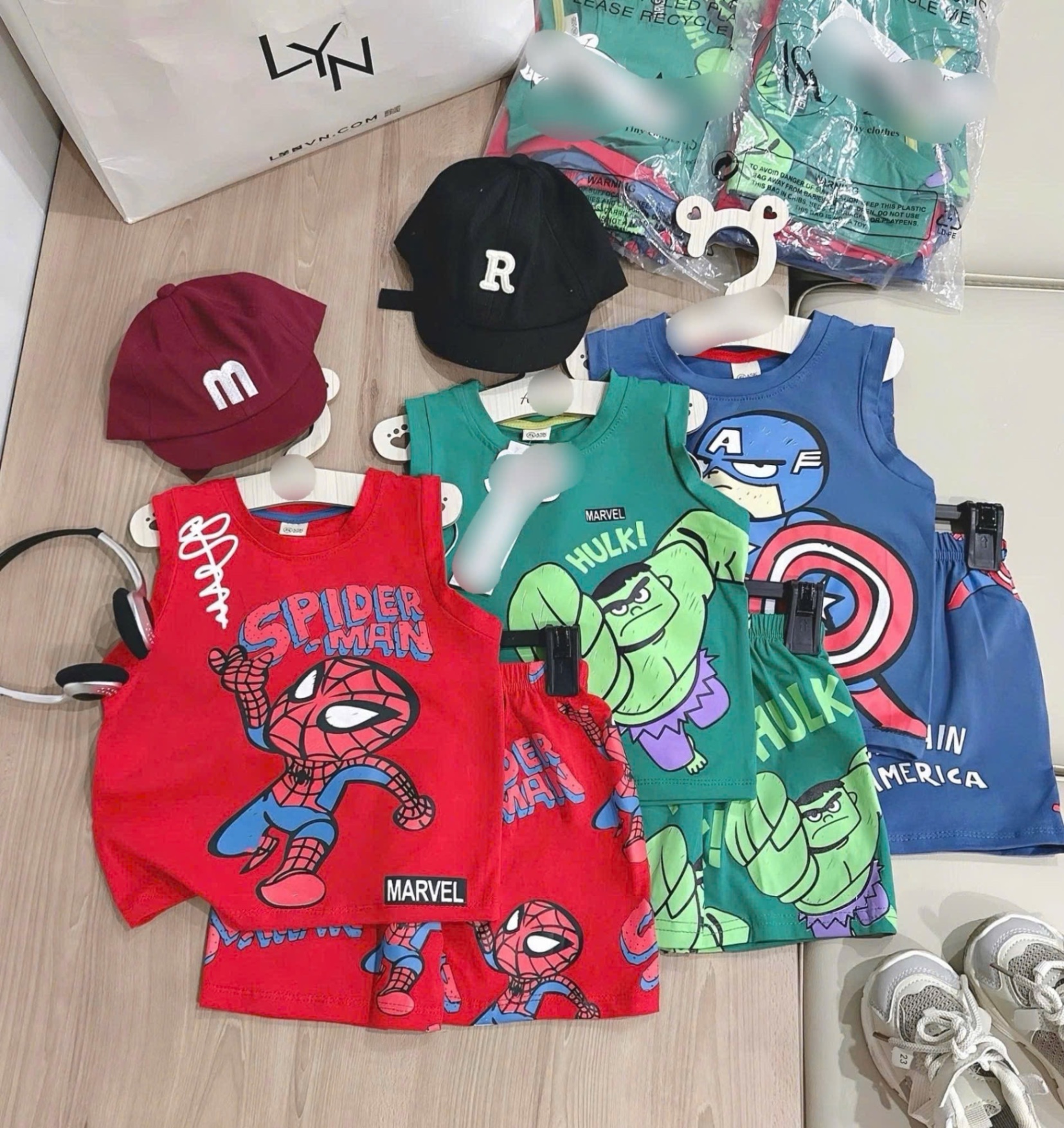 Set 3b 3 lỗ marvel(6/28kg)