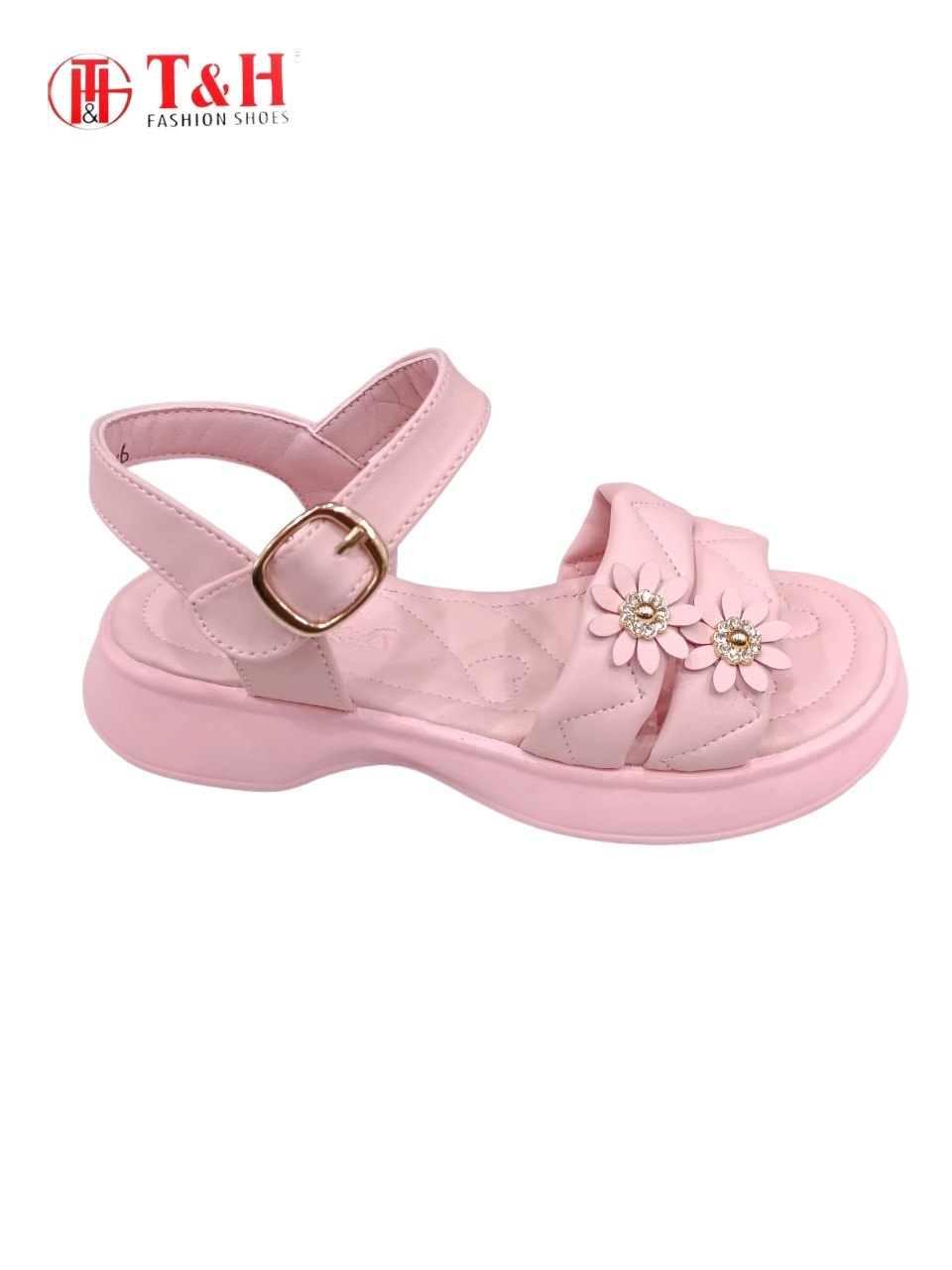 GIÀY SANDAL 2 BÔNG CÚC