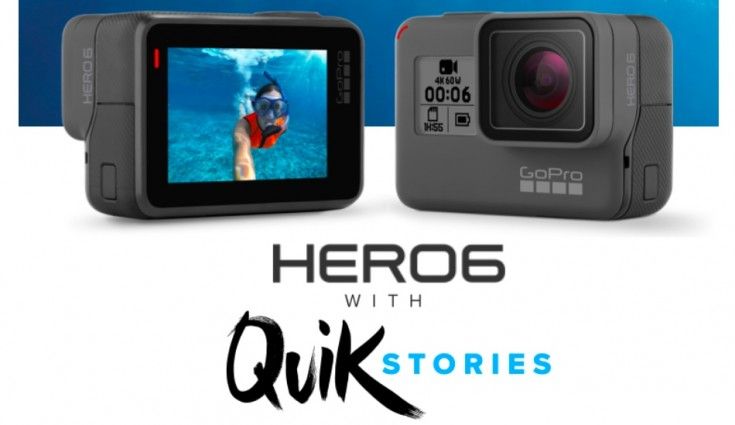 Unbox GoPro Hero6 Black với giá bán 499.99$