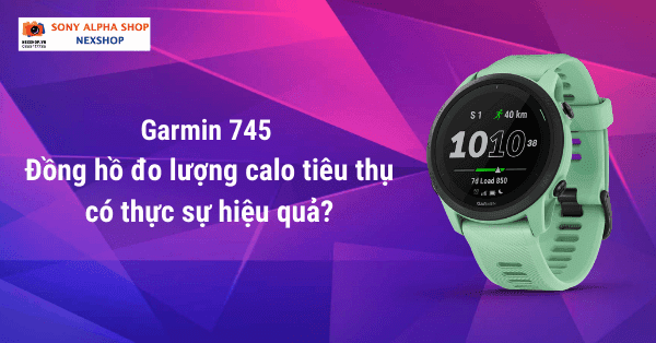 Garmin 745 - đồng hồ đo lượng calo tiêu thụ có thực sự hiệu quả?