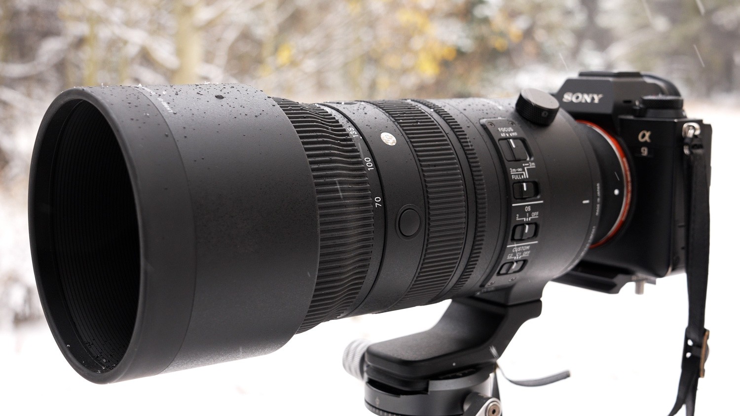 Ống kính thể thao Sigma 70-200mm F2.8 DG DN OS đã ra mắt cho Máy ảnh Sony E mount