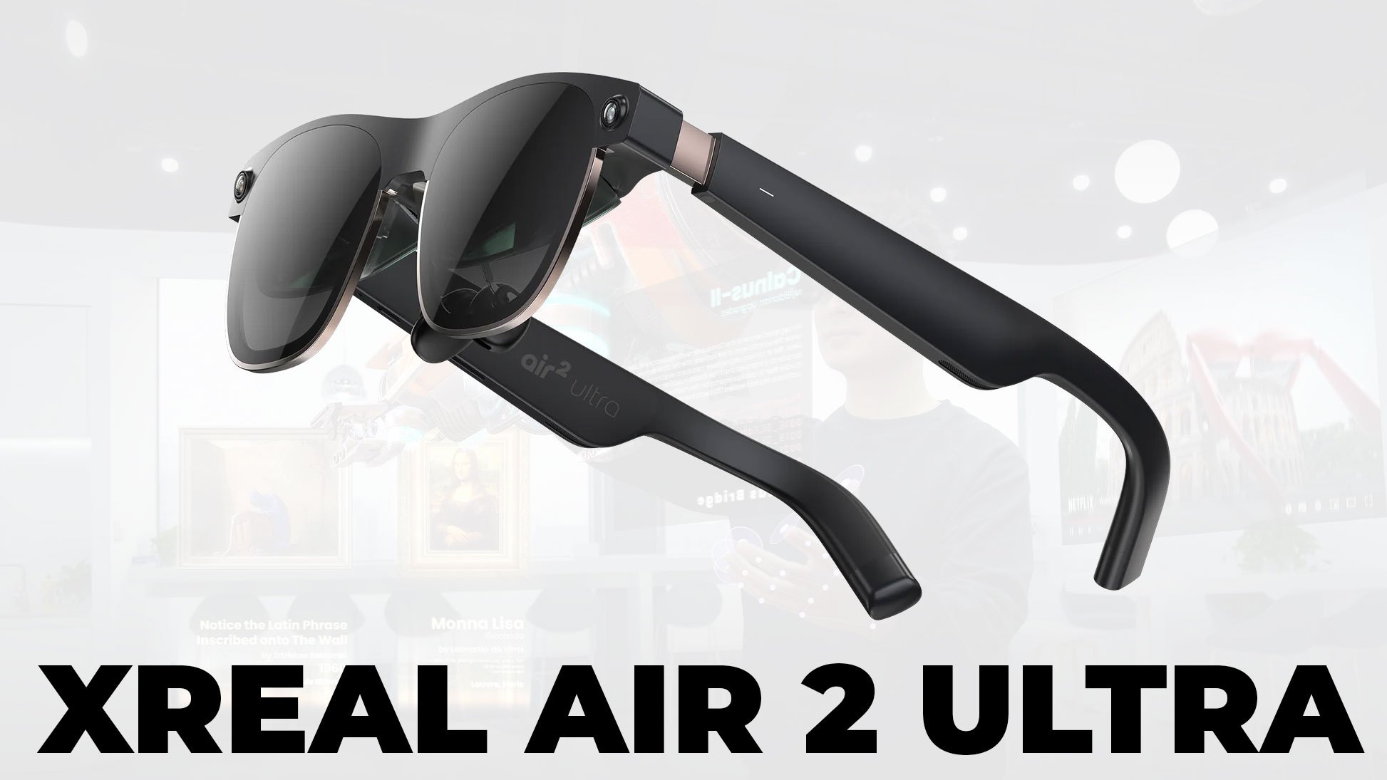 CES 2024: Xreal Air 2 Ultra - Kính AR Độc Đáo Giống Apple Vision Pro, Giá 699 USD