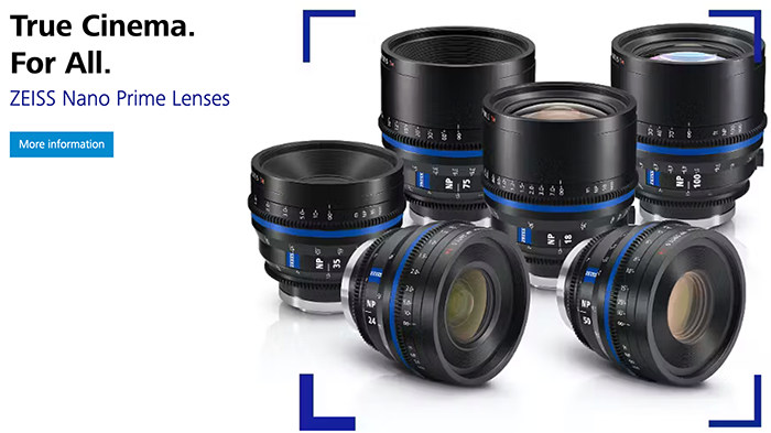 Zeiss ra mắt sáu ống kính cine ngàm E mới: 18mm, 24mm, 35mm, 50mm, 75mm và 100mm T1.5