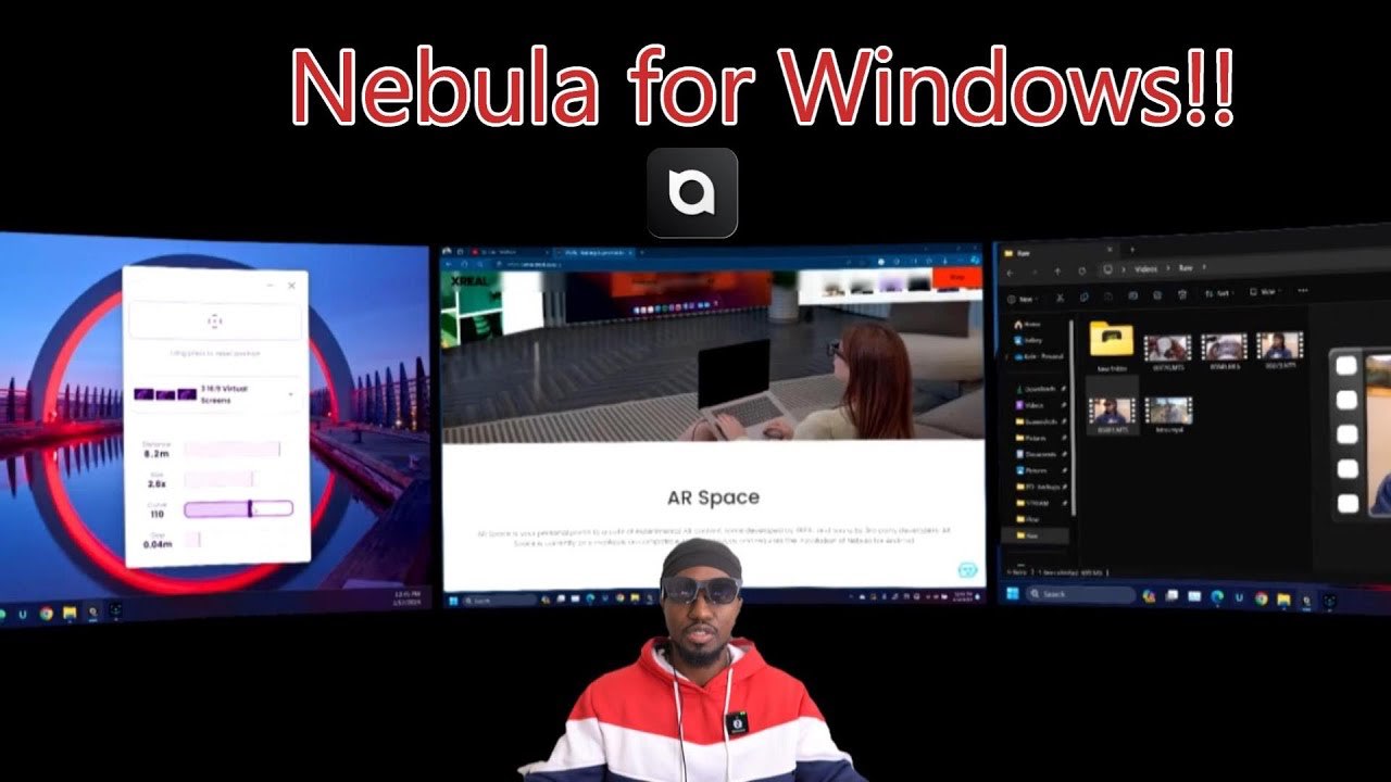 App Nebula cho Windows ( Phiên bản Beta ) để sử dụng với kính Xreal AIR 2 / AIR 2 PRO